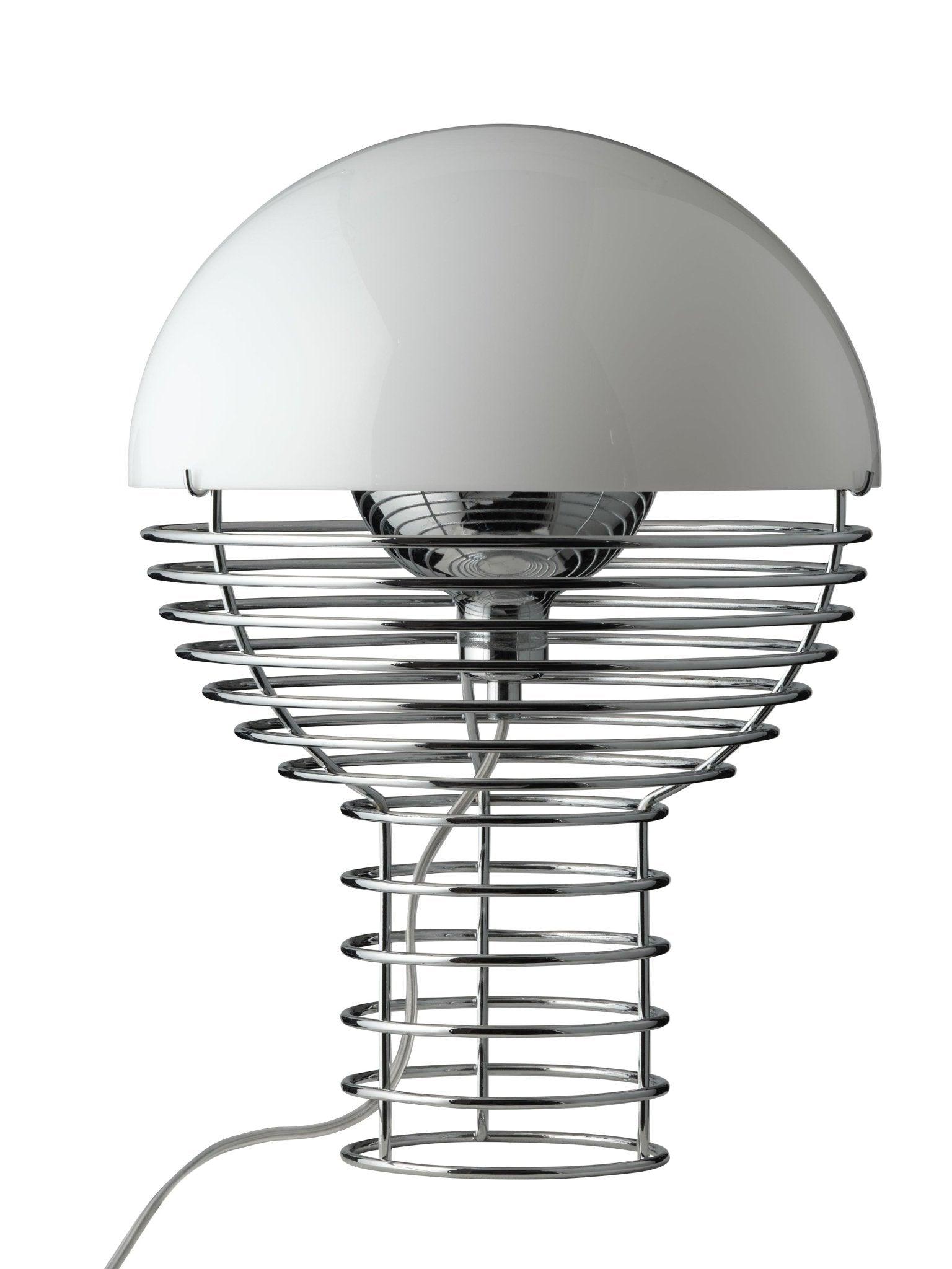 Lampa stołowa WIRE biały Verpan Eye on Design