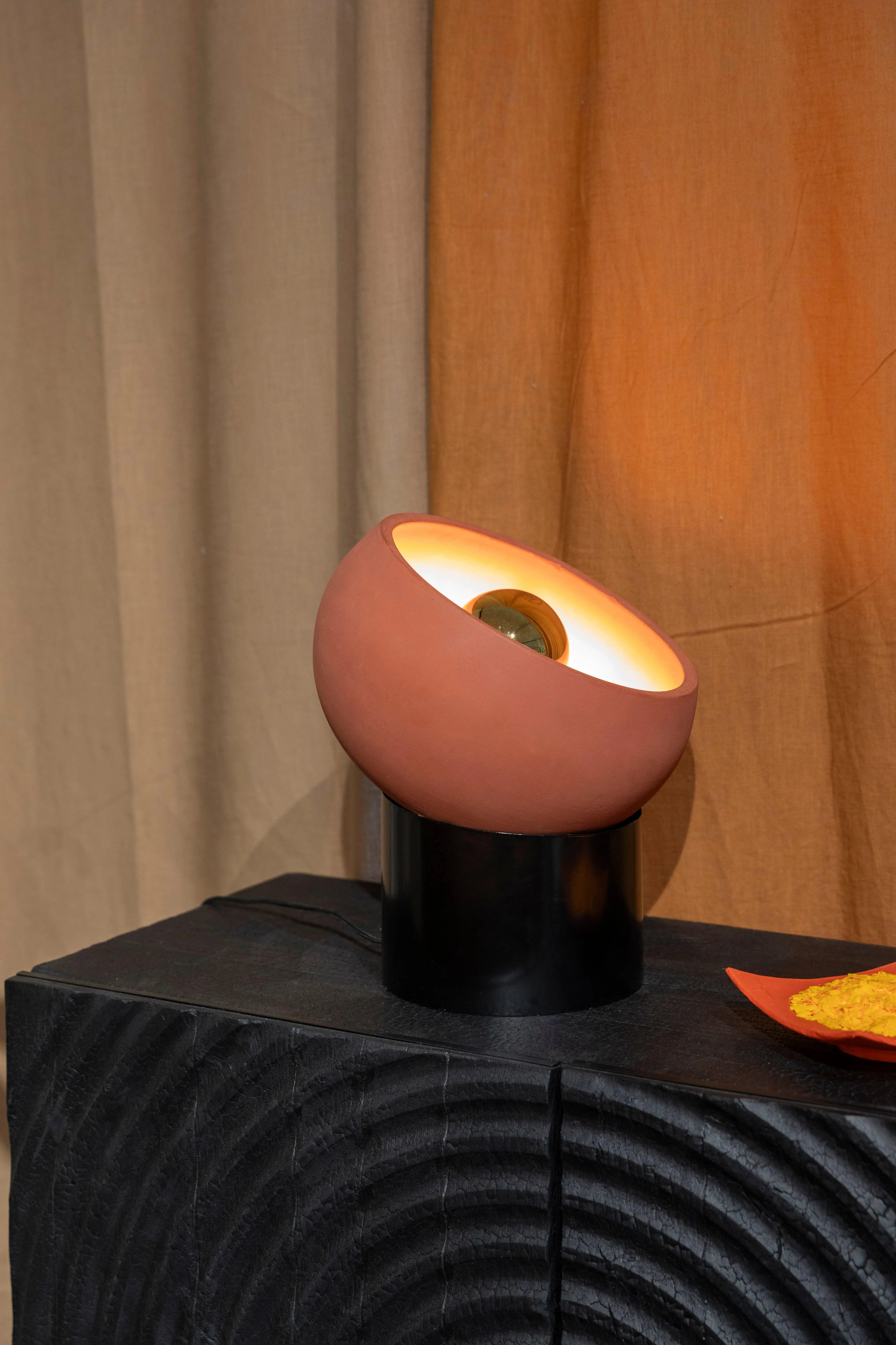 Lampa stołowa ZAHRA terakota – Dutchbone