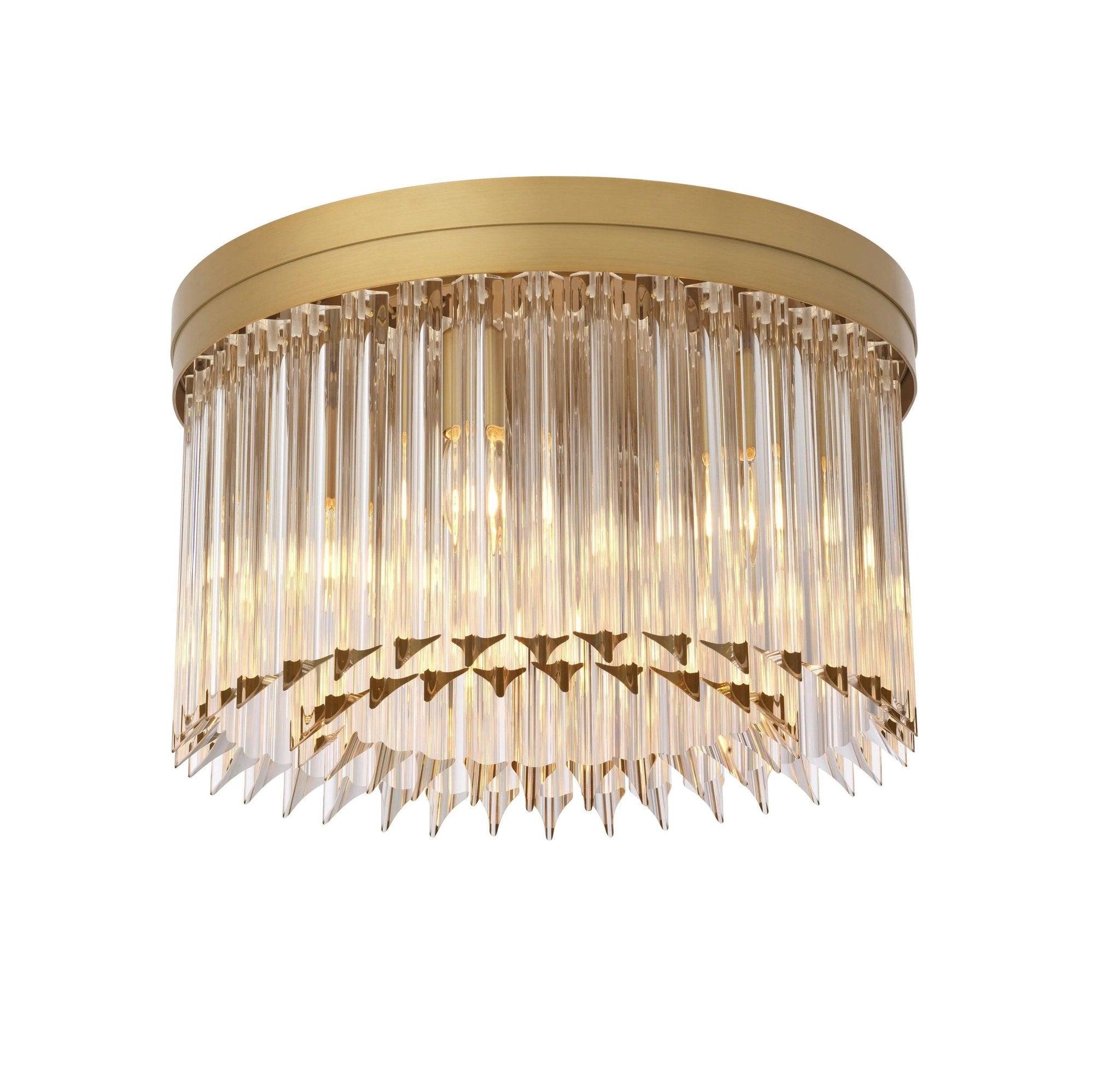 Lampa sufitowa EVINA mosiężny Eichholtz Eye on Design