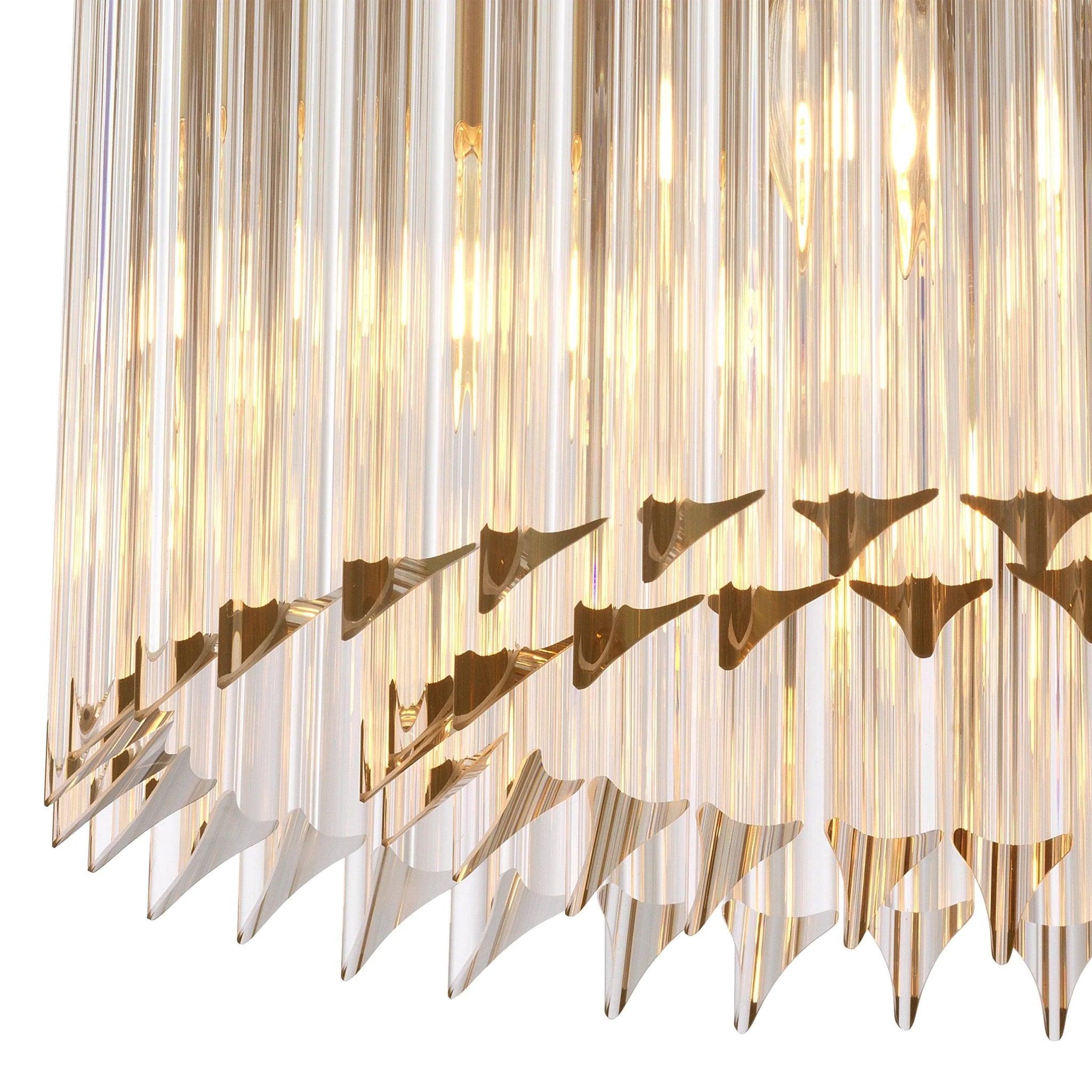 Lampa sufitowa EVINA mosiężny Eichholtz Eye on Design