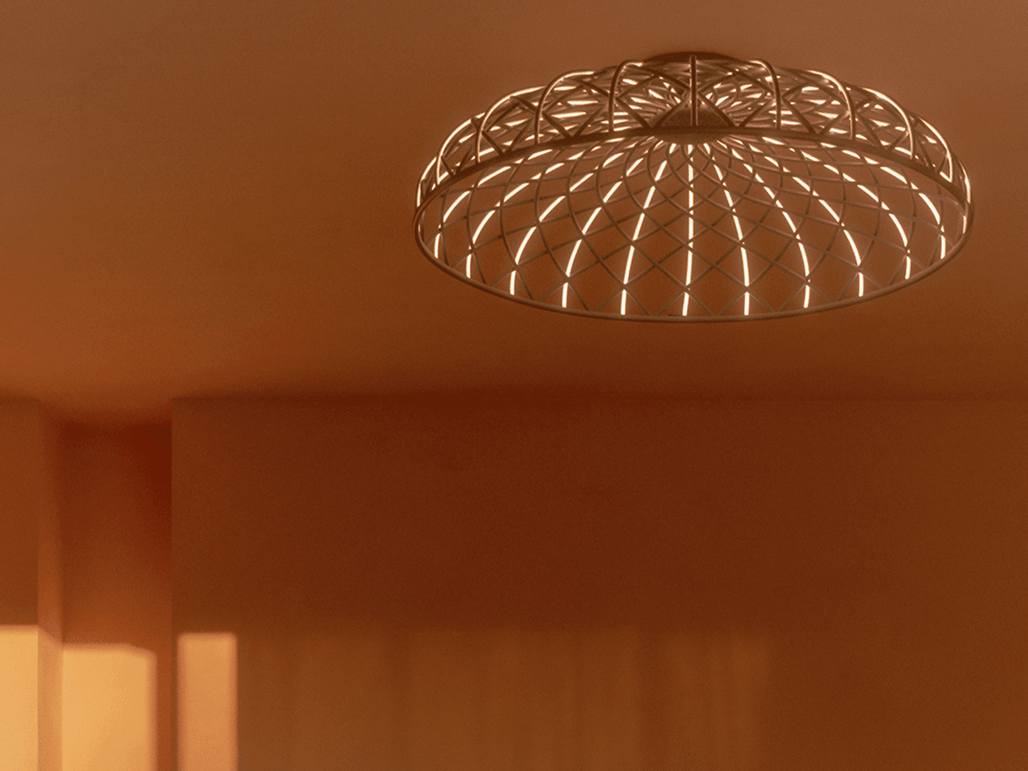 Lampa sufitowa SKYNEST migdałowy Flos Eye on Design