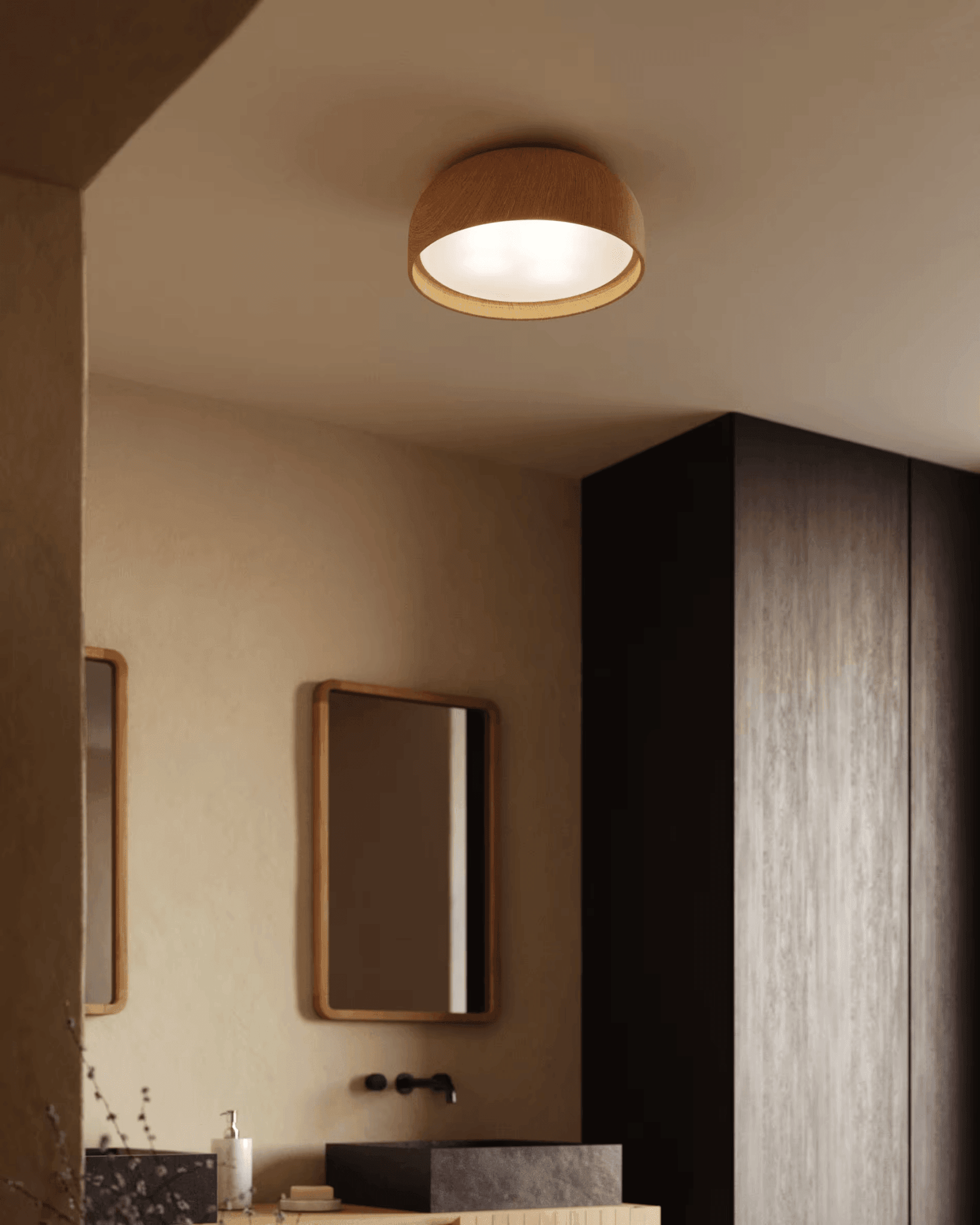 Lampa sufitowa XAVIERA brązowy La Forma Eye on Design