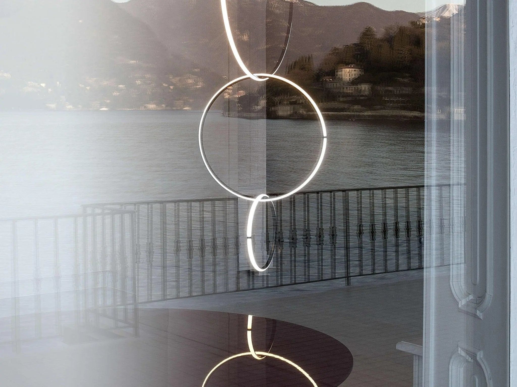 Lampa wisząca ARRANGEMENTS 9 trzy elementy – Flos