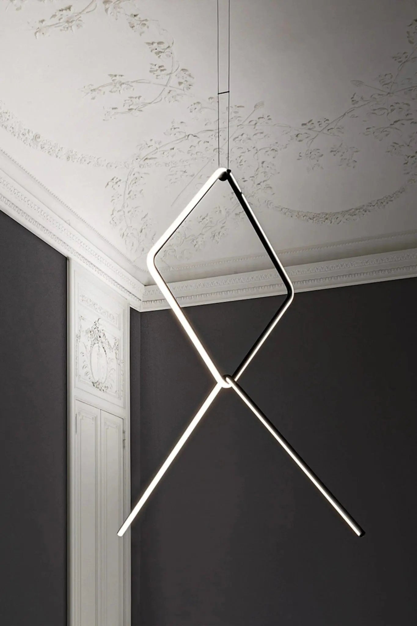 Lampa wisząca ARRANGEMENTS kwadrat – Flos