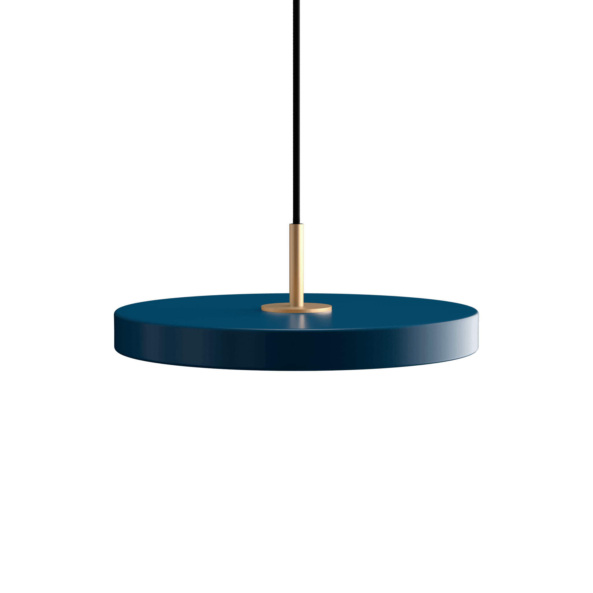 Lampa wisząca ASTERIA niebieski UMAGE Ø31 x 3.3 cm Złoty Eye on Design
