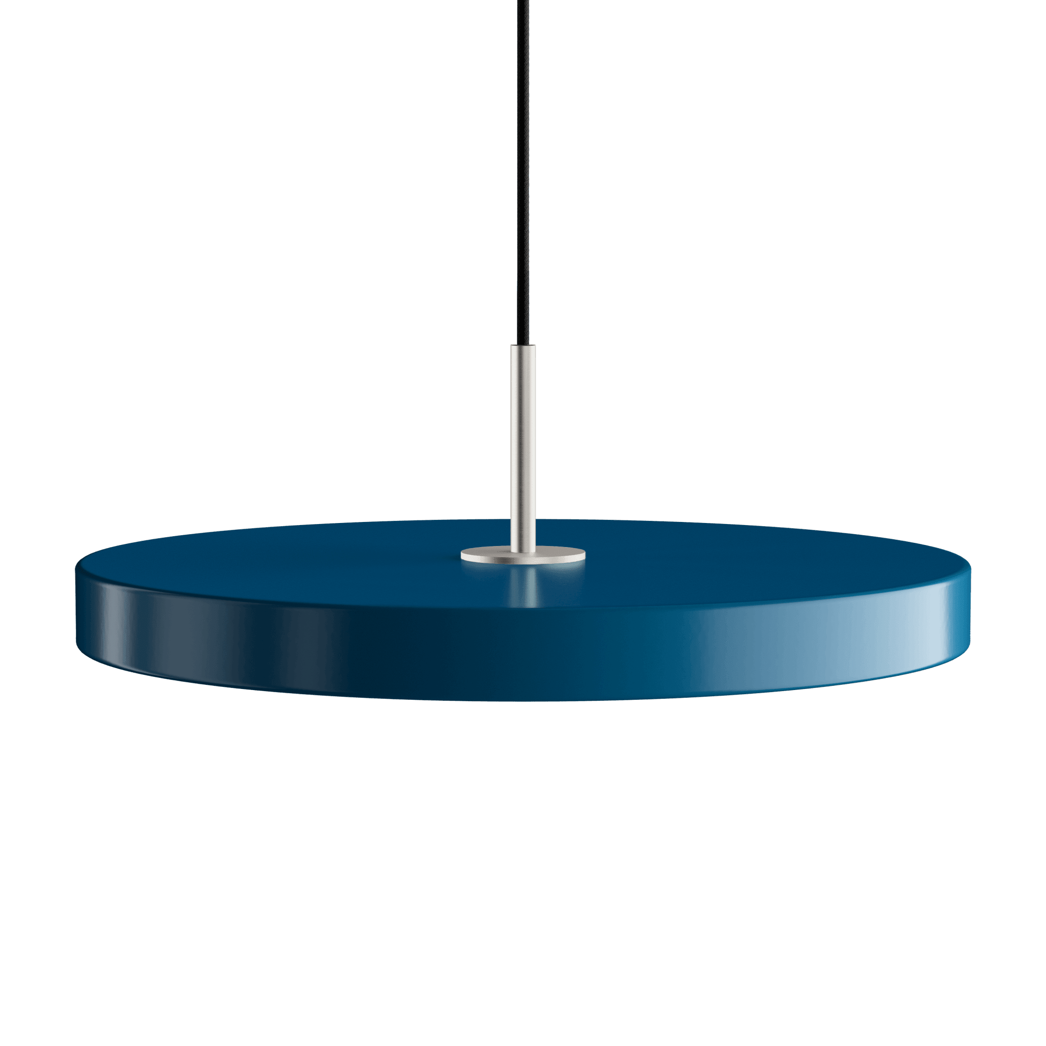 Lampa wisząca ASTERIA niebieski UMAGE Ø43 x 4 cm Srebrny Eye on Design