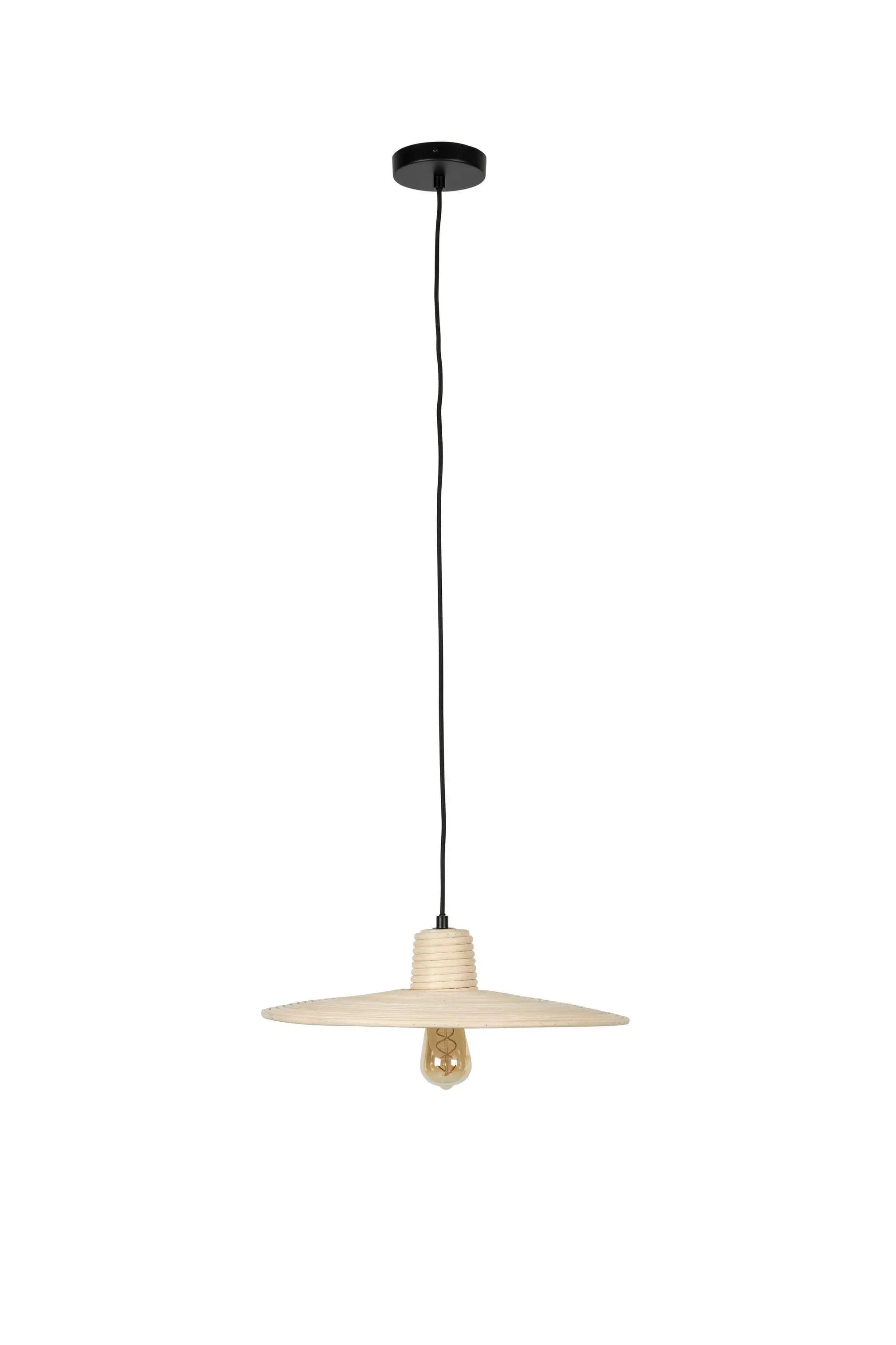 Lampa wisząca BALANCE rattan jasnobeżowy, marka Zuiver