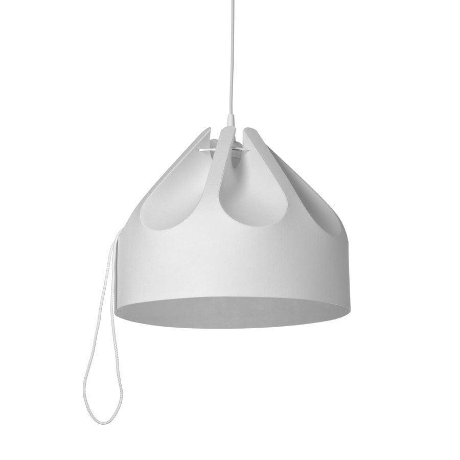 Lampa wisząca BEZA OVAL biała Loftlight Eye on Design