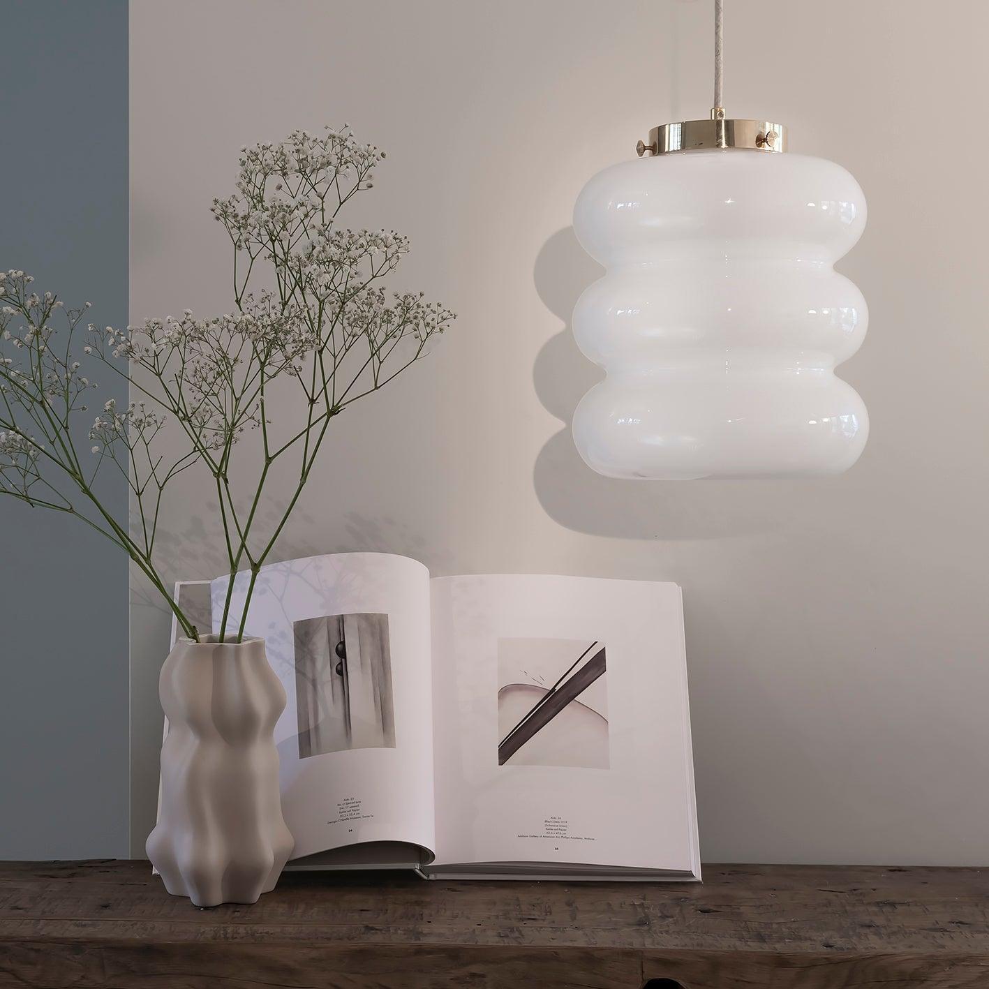 Lampa wisząca BIBE nikiel Embassy Interiors Eye on Design
