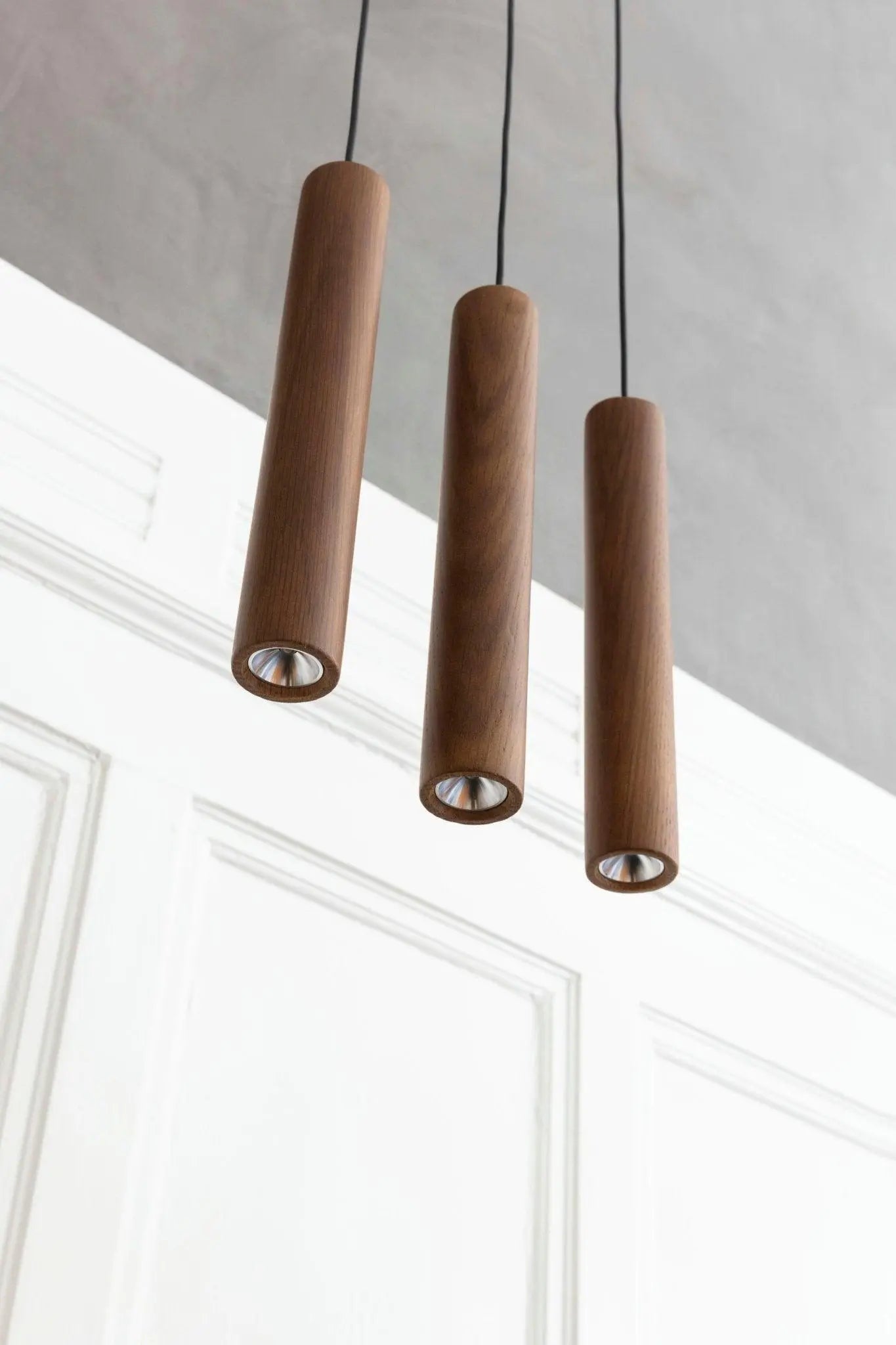 Lampa wisząca CHIMES ciemny dąb – Umage