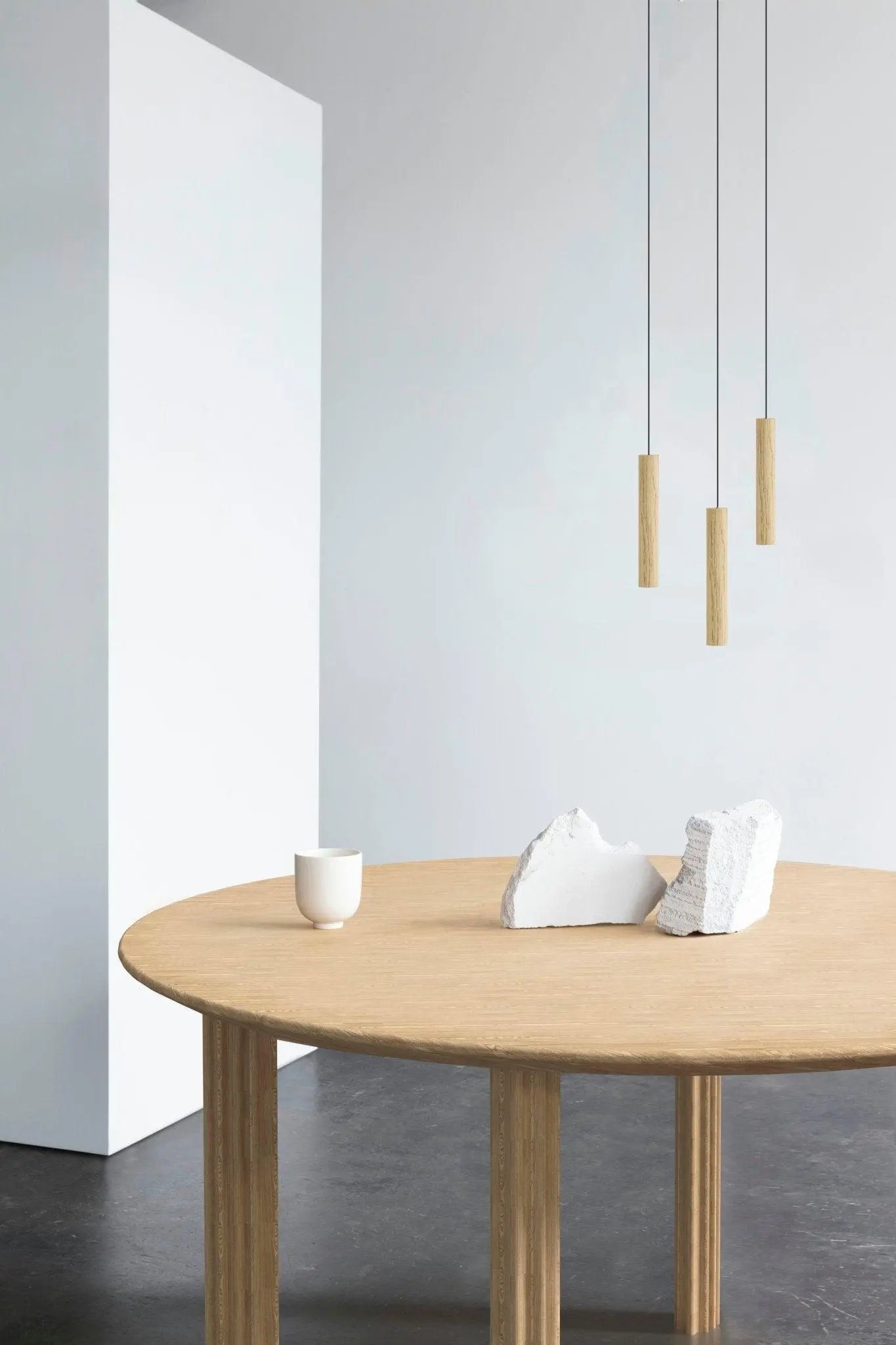Lampa wisząca CHIMES CLUSTER 3 dąb – Umage