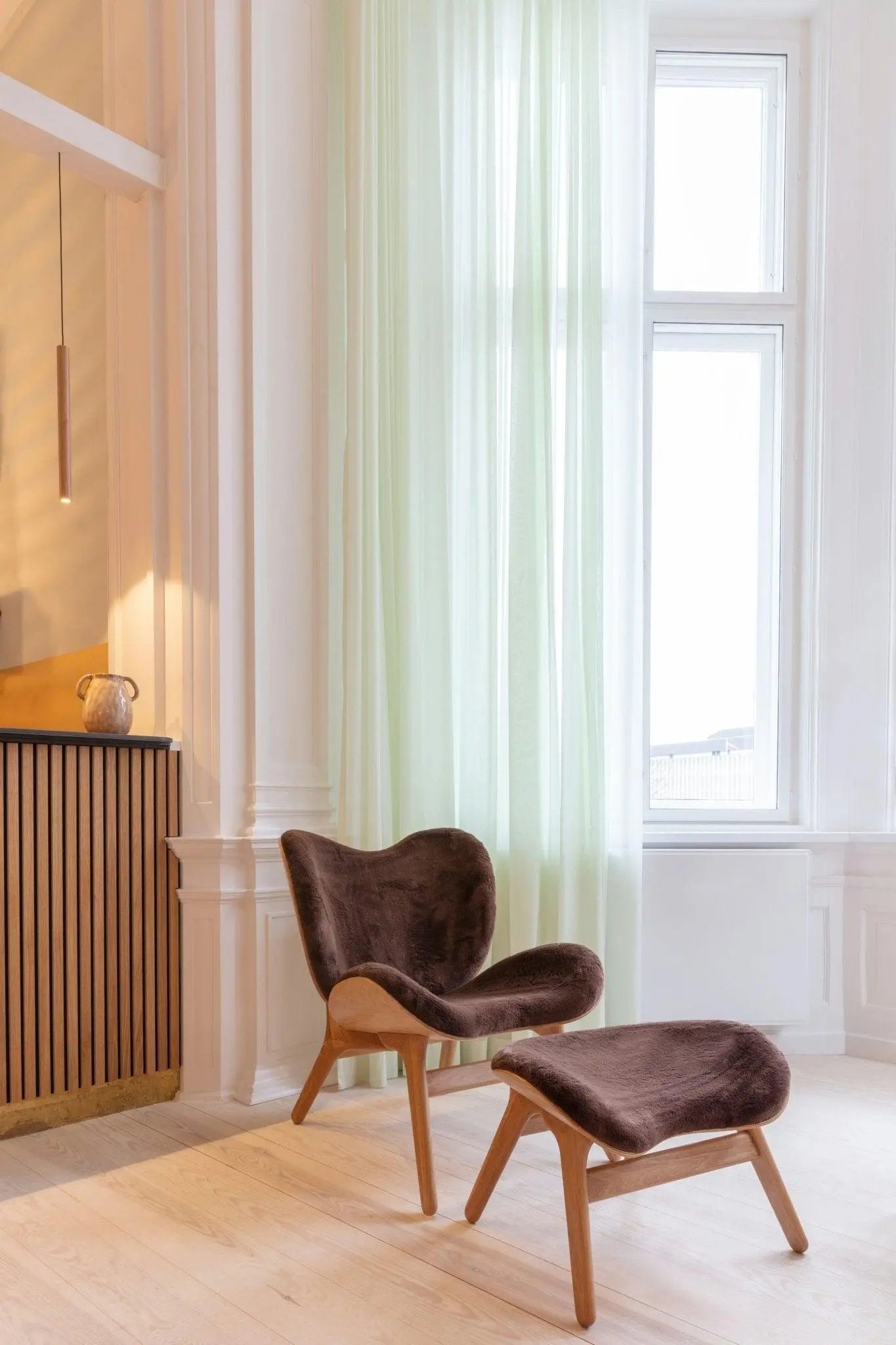 Lampa wisząca CHIMES TALL dąb – Umage