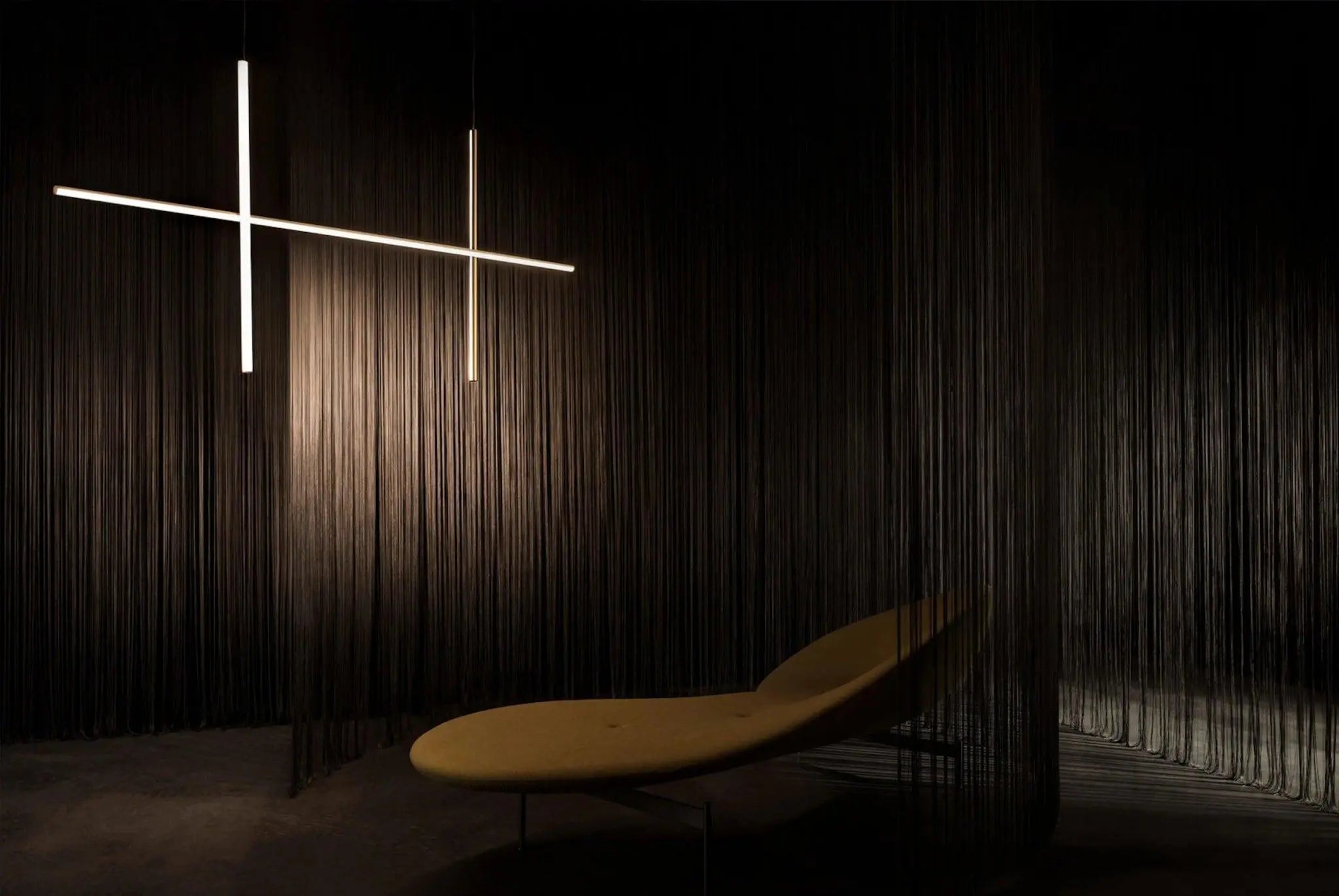 Lampa wisząca COORDINATES 2 szampański – Flos