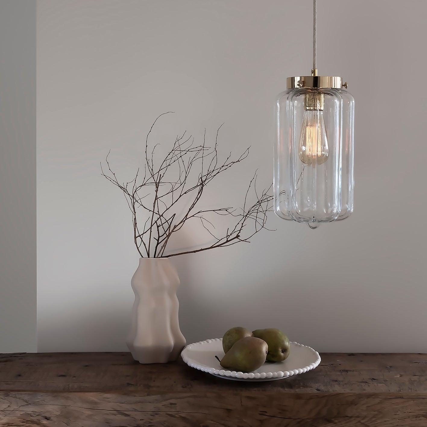 Lampa wisząca DECO nikiel Embassy Interiors Eye on Design