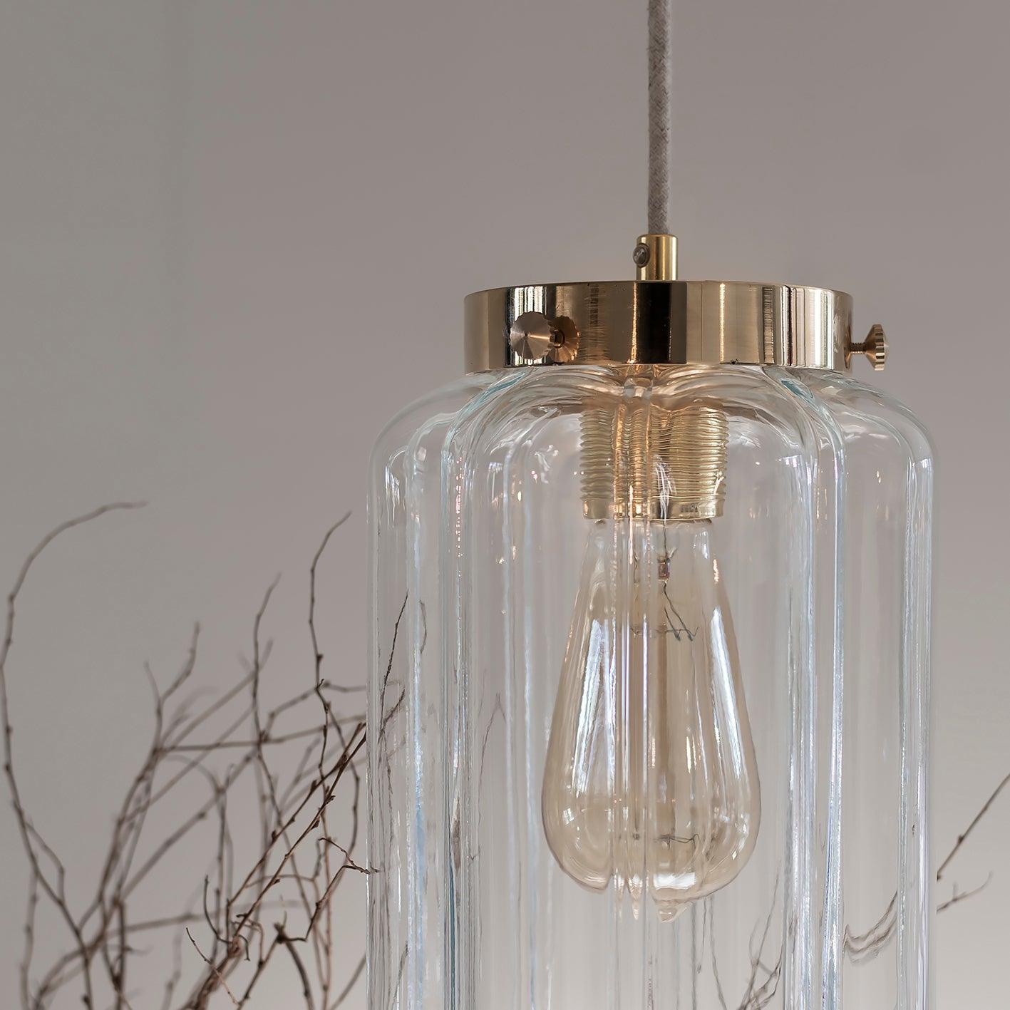 Lampa wisząca DECO nikiel Embassy Interiors Eye on Design