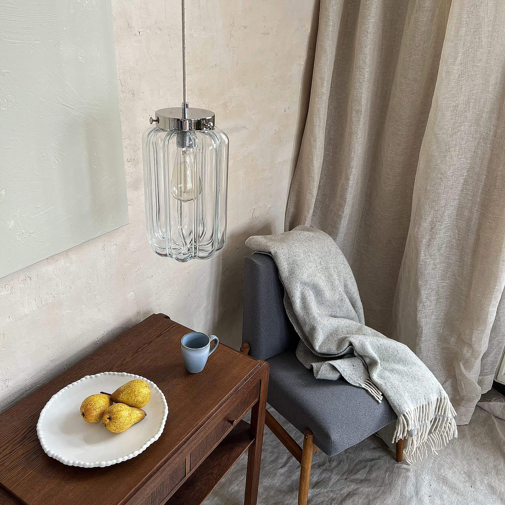 Lampa wisząca DECO nikiel Embassy Interiors Eye on Design