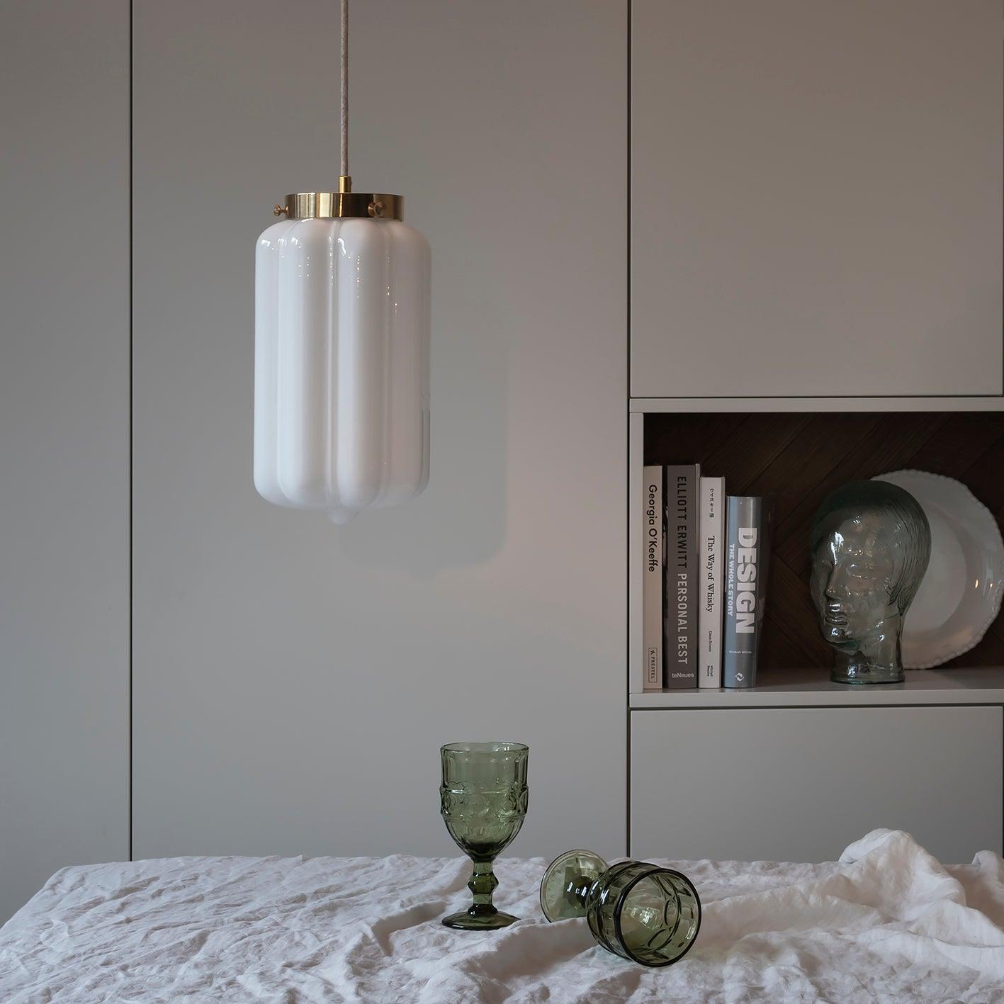 Lampa wisząca DECO nikiel Embassy Interiors Eye on Design