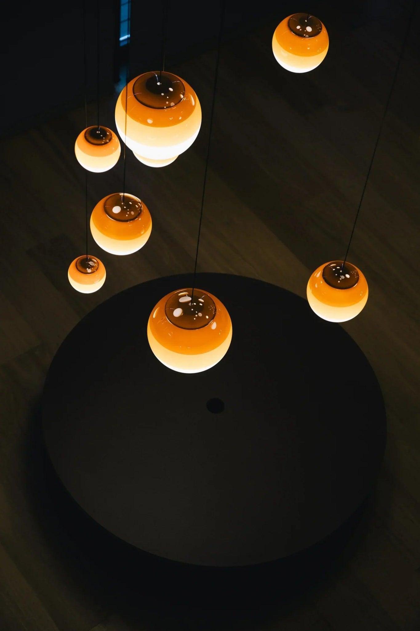 Lampa wisząca DIPPING niebieski Marset Eye on Design