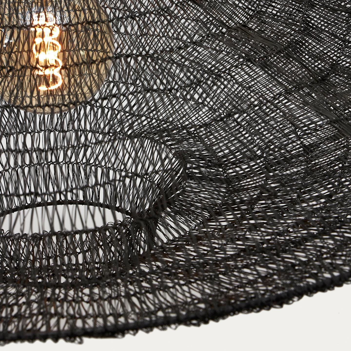 Lampa wisząca duża MAKAI czarny La Forma Eye on Design