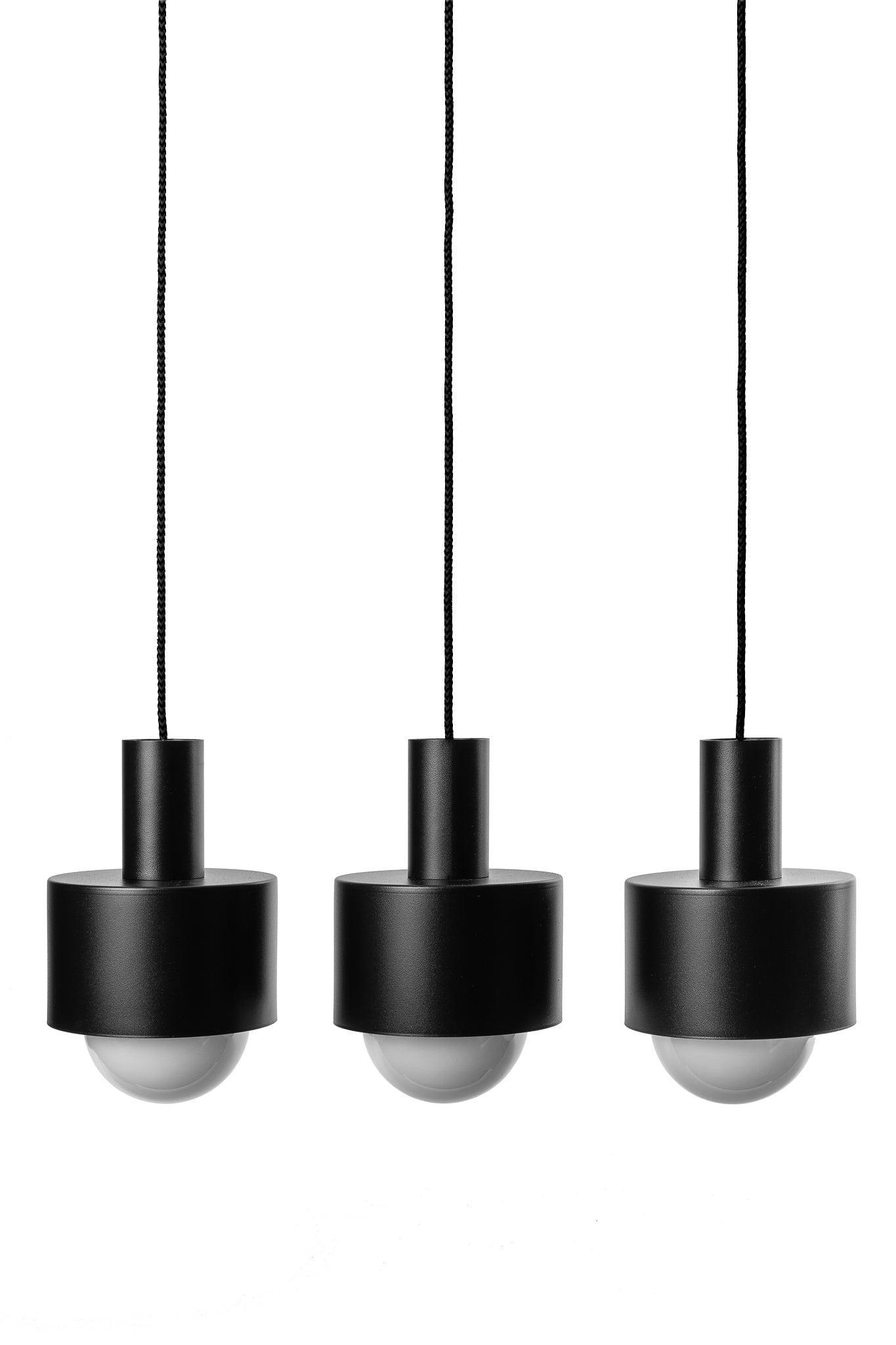 Lampa wisząca ENKEL TRE czarny Ummo Eye on Design