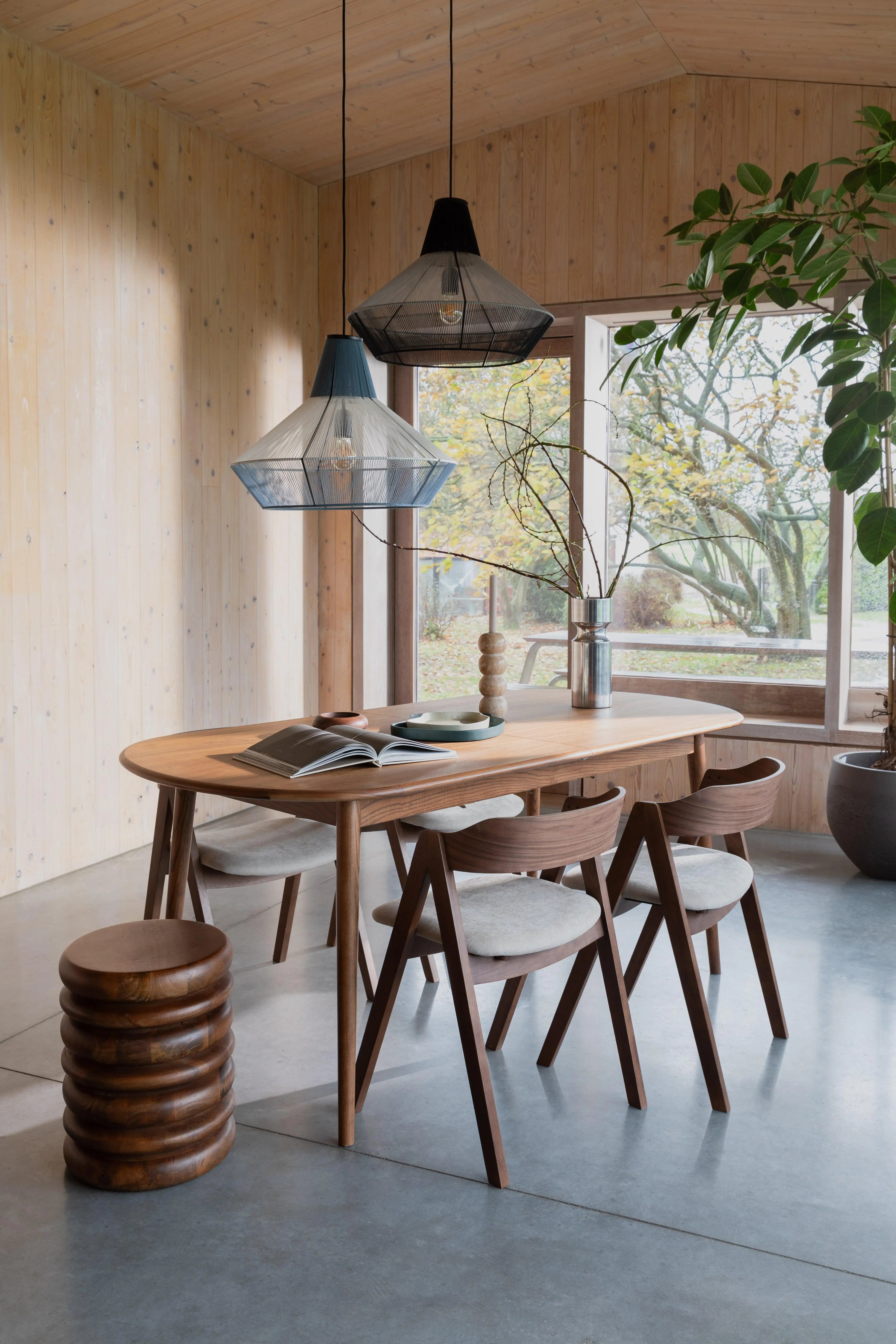 Lampa wisząca FAIRY błękitny – bawełna