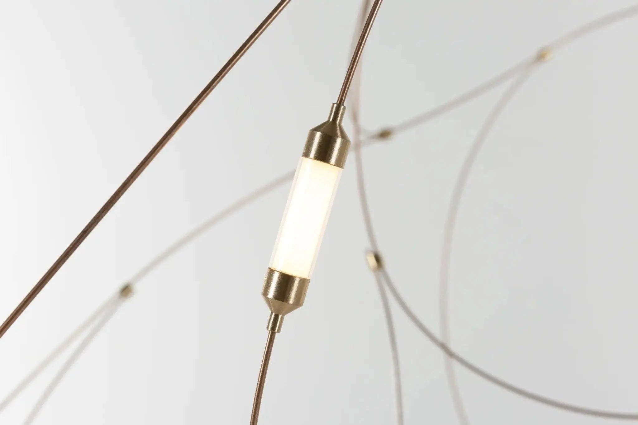 Lampa wisząca FLOCK OF LIGHT mosiądz – Moooi