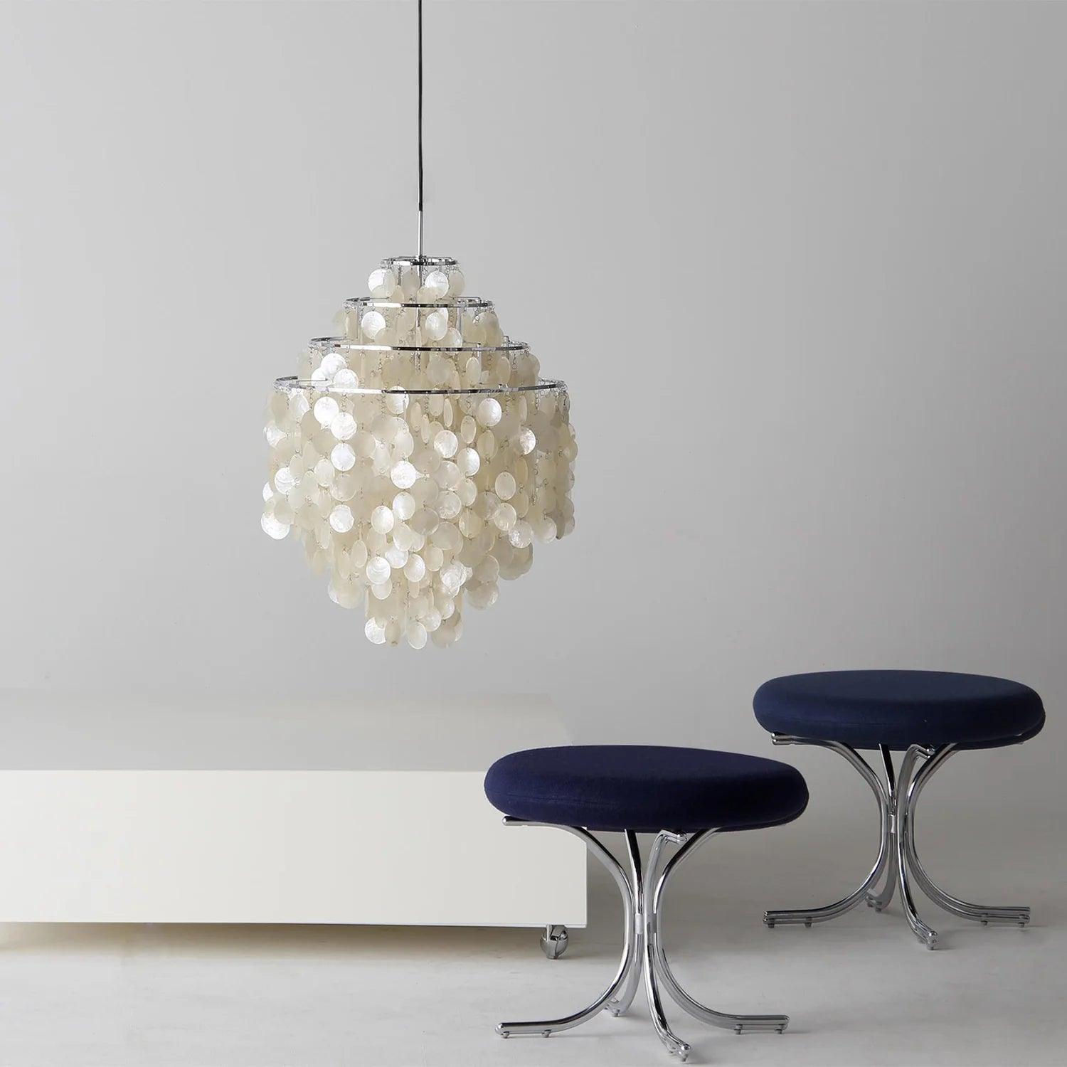 Lampa wisząca FUN 0DM masa perłowa Verpan Eye on Design