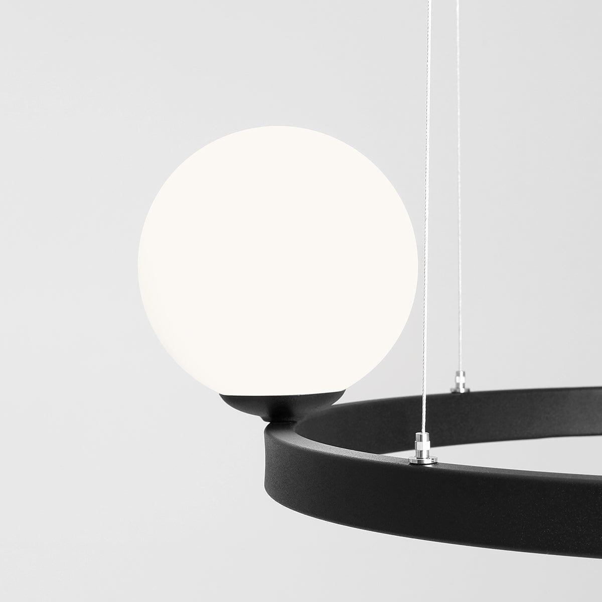 Lampa wisząca GARDA QUATRO RING czarny Artera Eye on Design