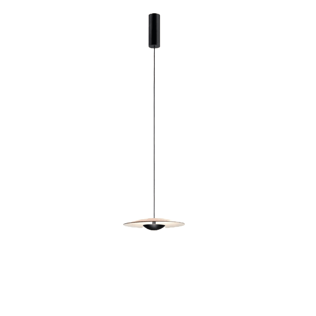 Lampa wisząca GINGER jasnobrązowy z białym wykończeniem Marset 20 cm Eye on Design