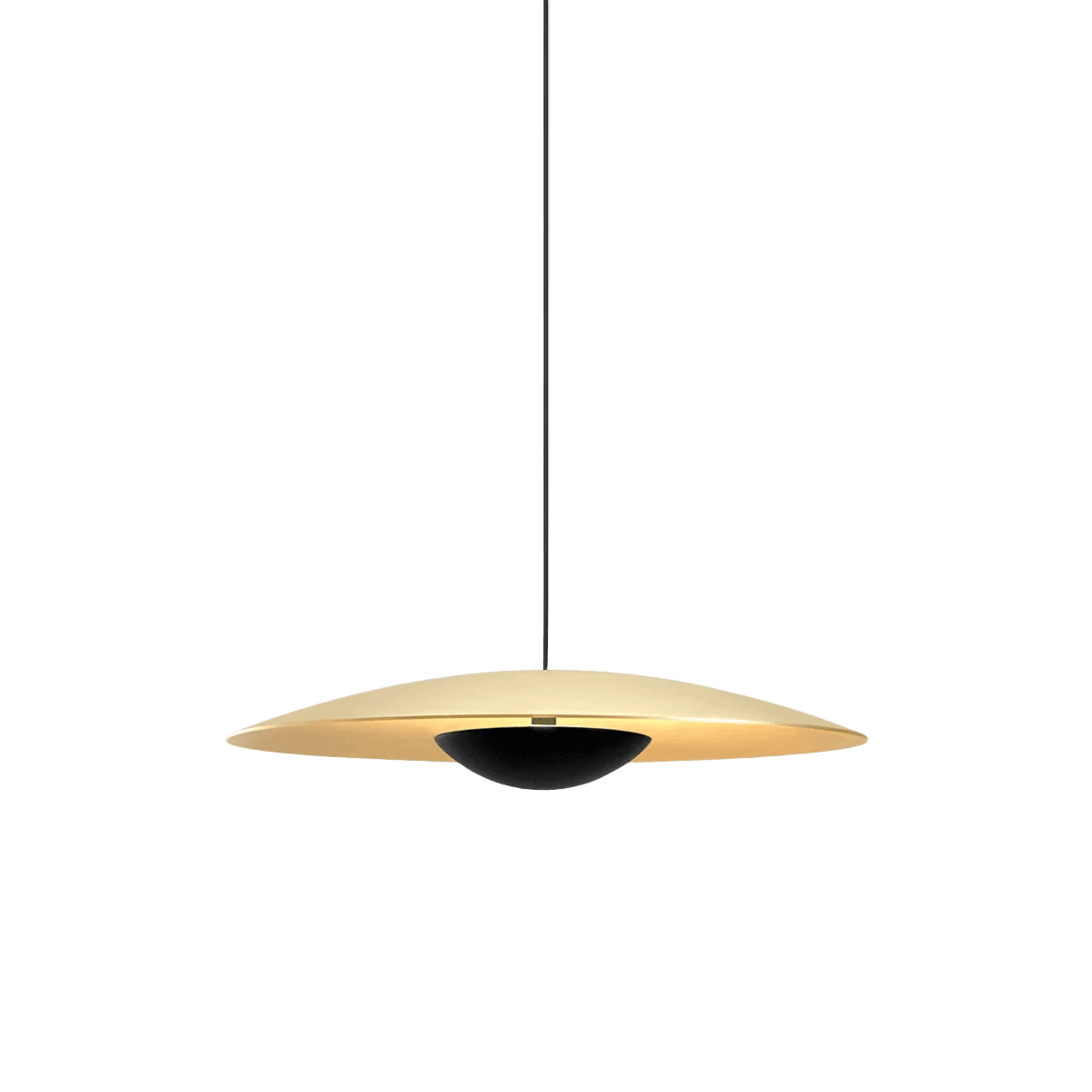 Lampa wisząca GINGER mosiężny Marset 42 cm ze ściemniaczem Triac Eye on Design