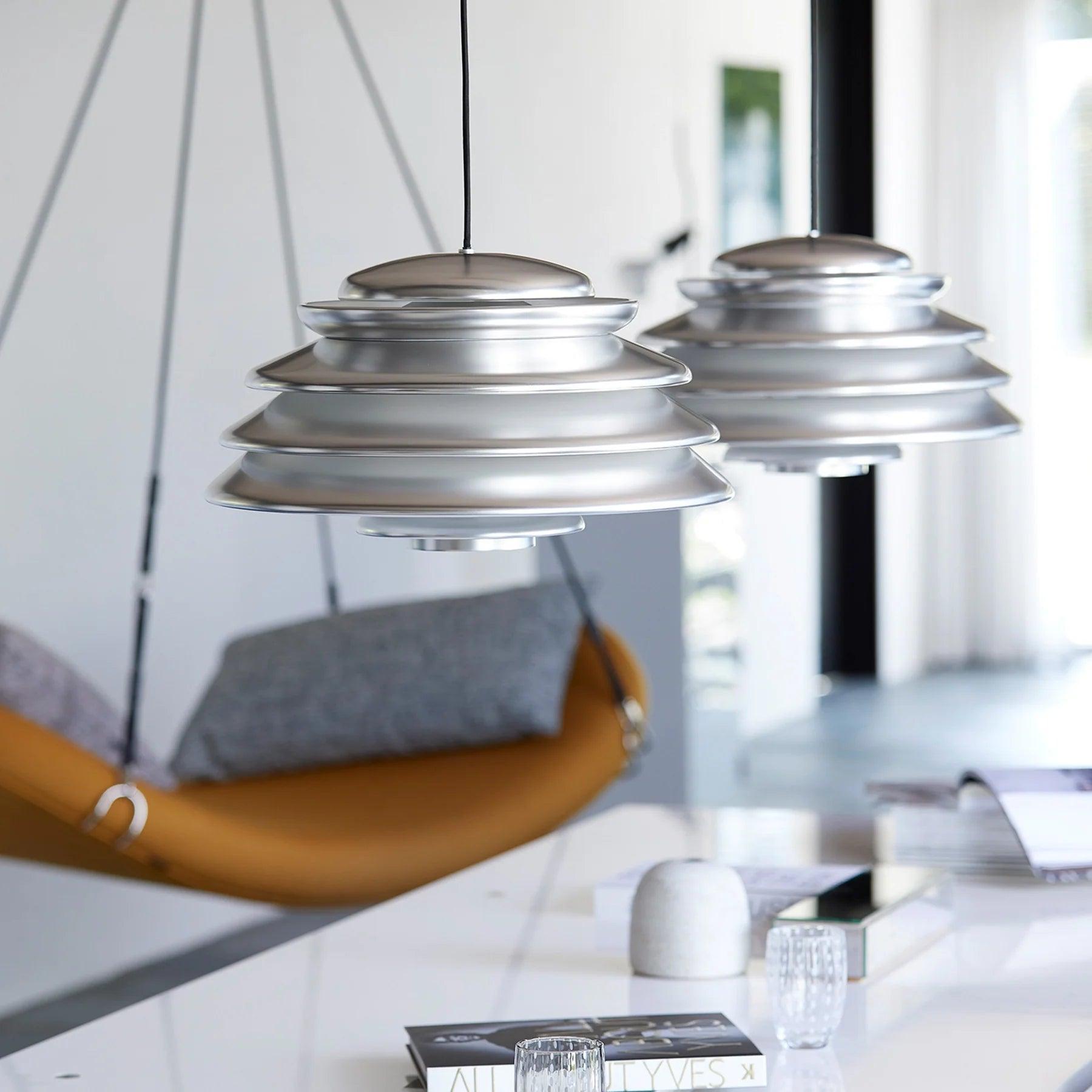 Lampa wisząca HIVE srebrny Verpan Eye on Design