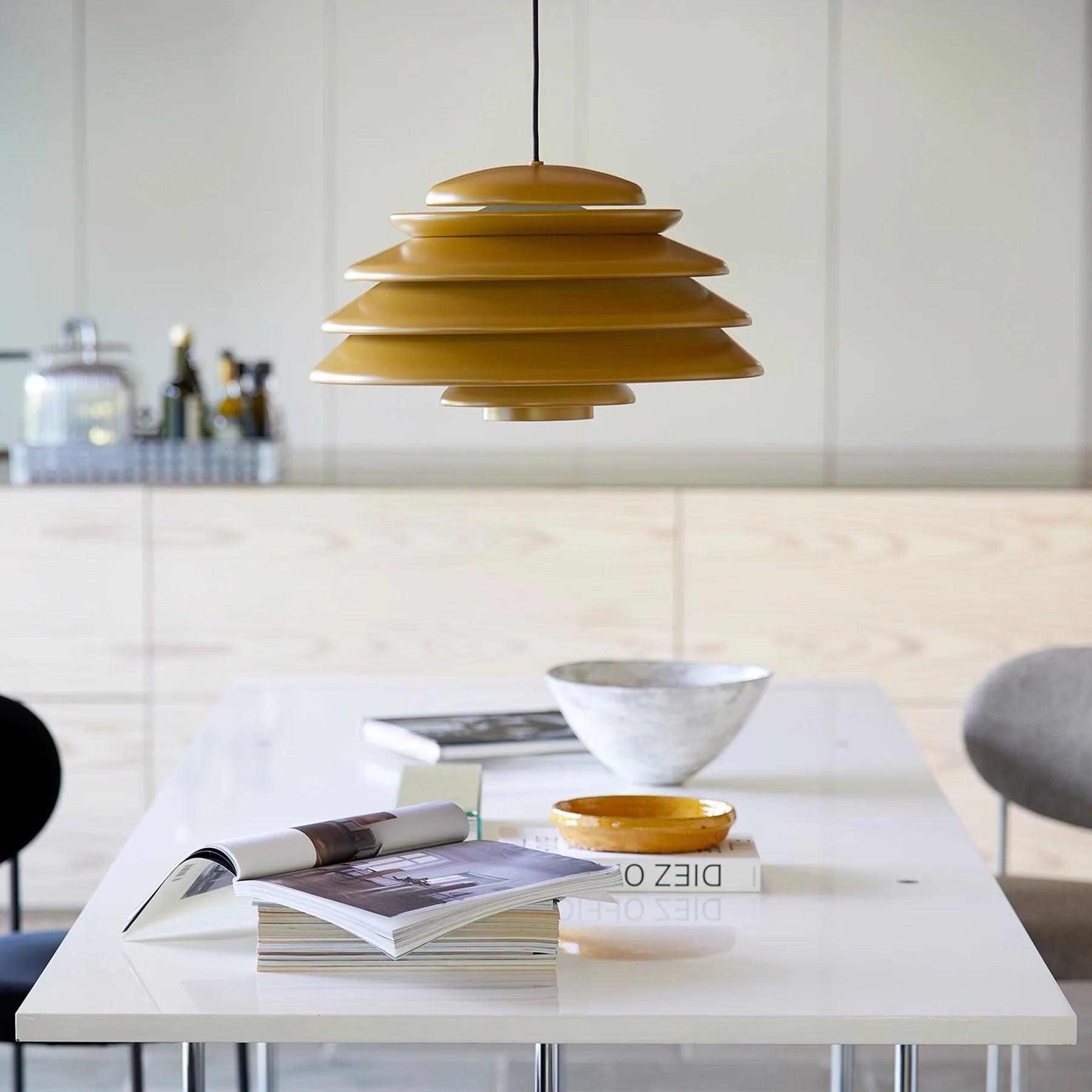 Lampa wisząca HIVE żółty Verpan Eye on Design
