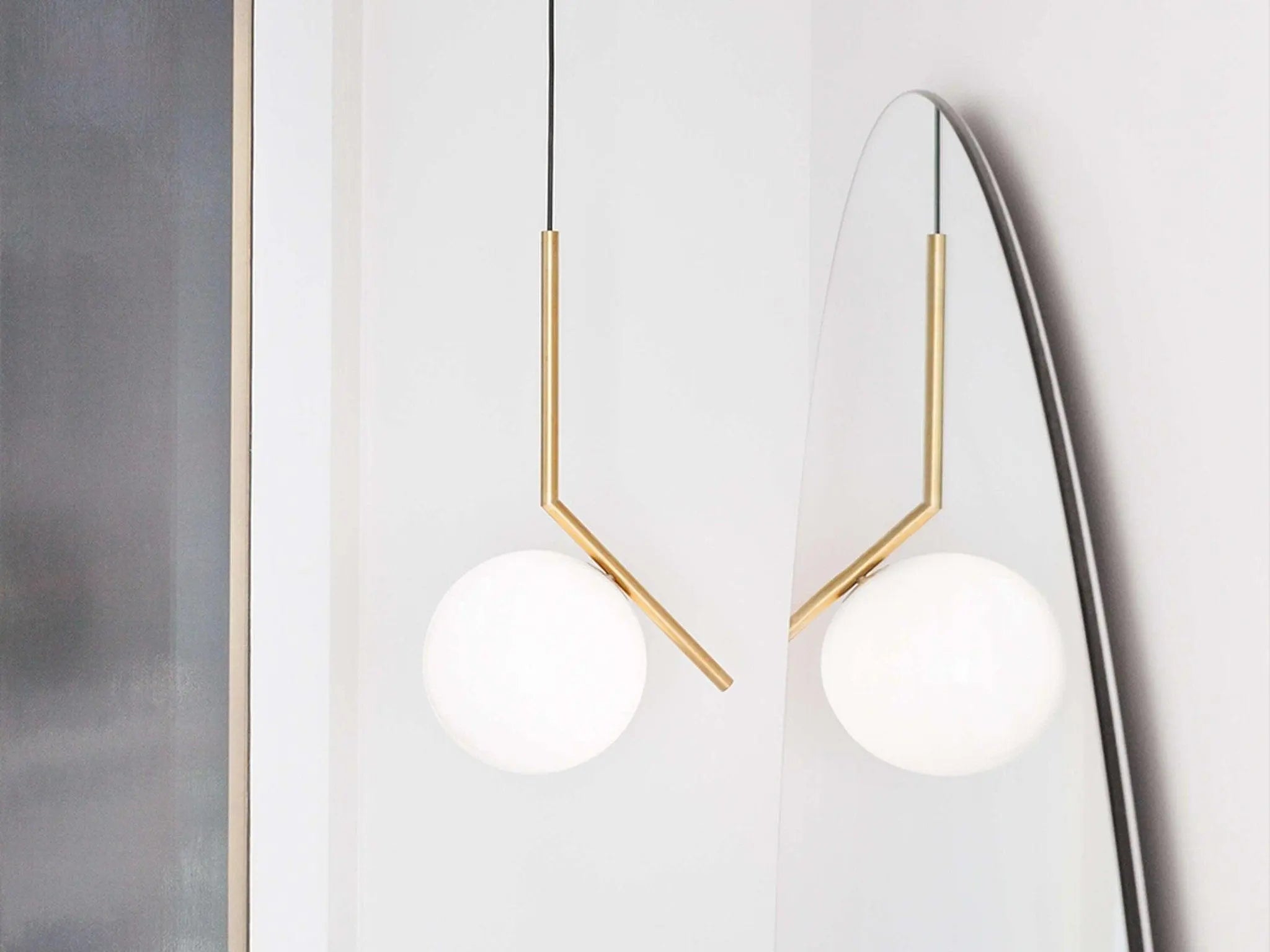 Lampa wisząca IC LIGHTS mosiężny – Flos