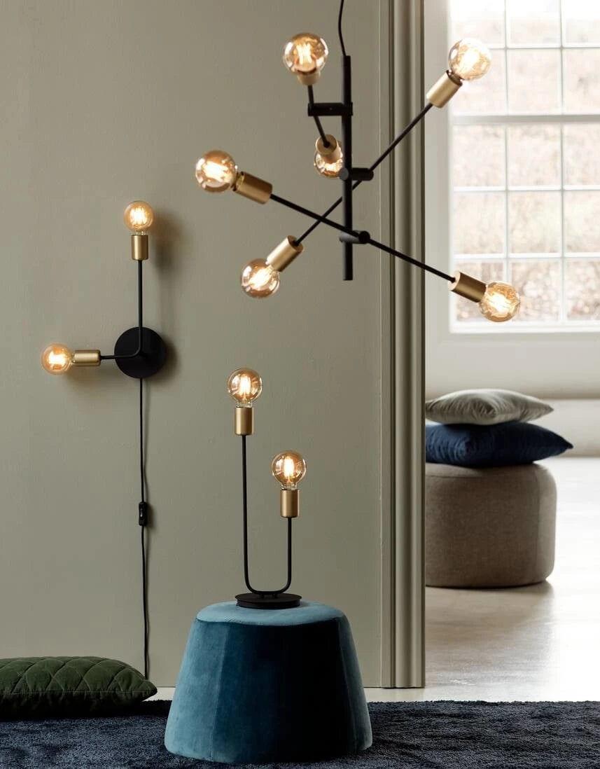 Lampa wisząca JOSEFINE czarny ze złotymi detalami Nordlux Eye on Design
