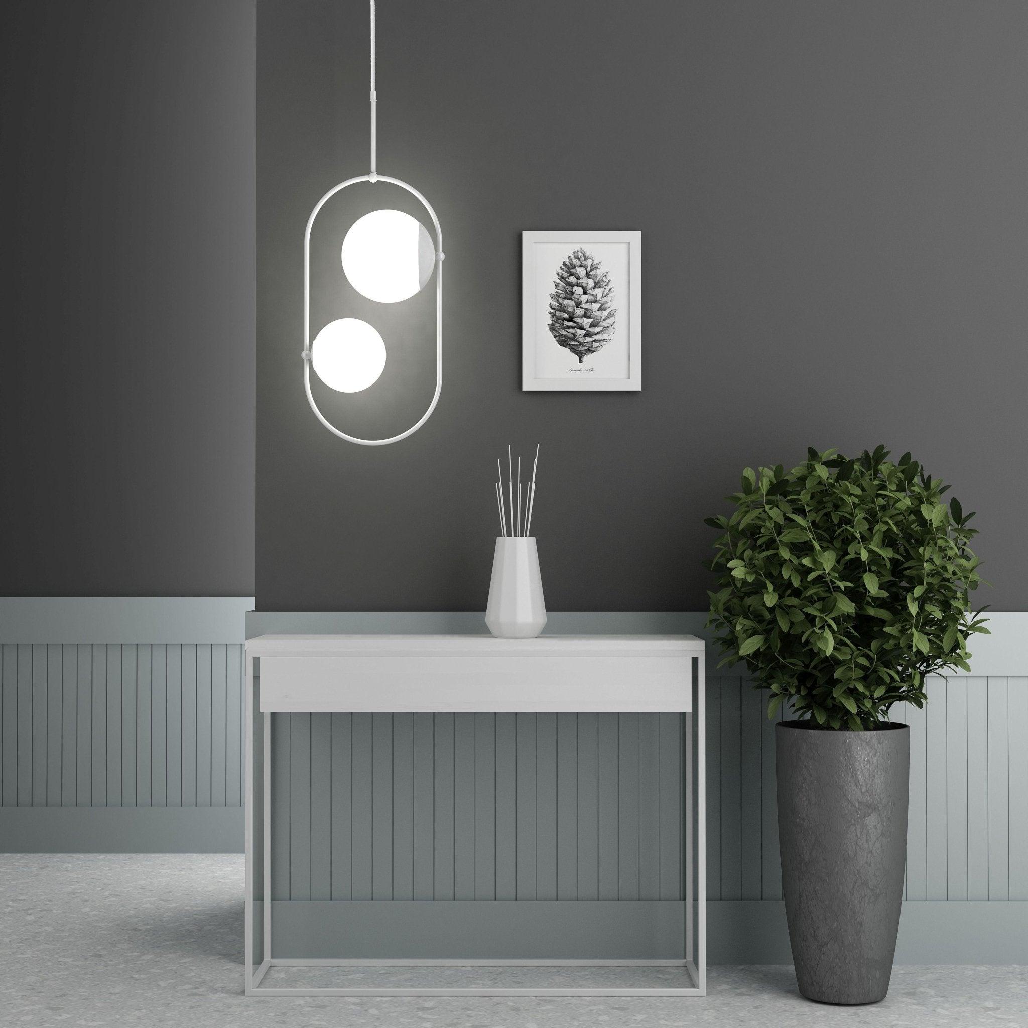 Lampa wisząca KOBAN CLASSIC biały Ummo Eye on Design