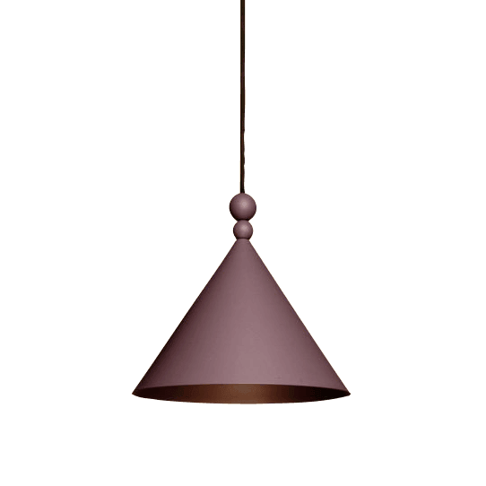 Lampa wisząca KONKO fioletowa Loftlight Eye on Design