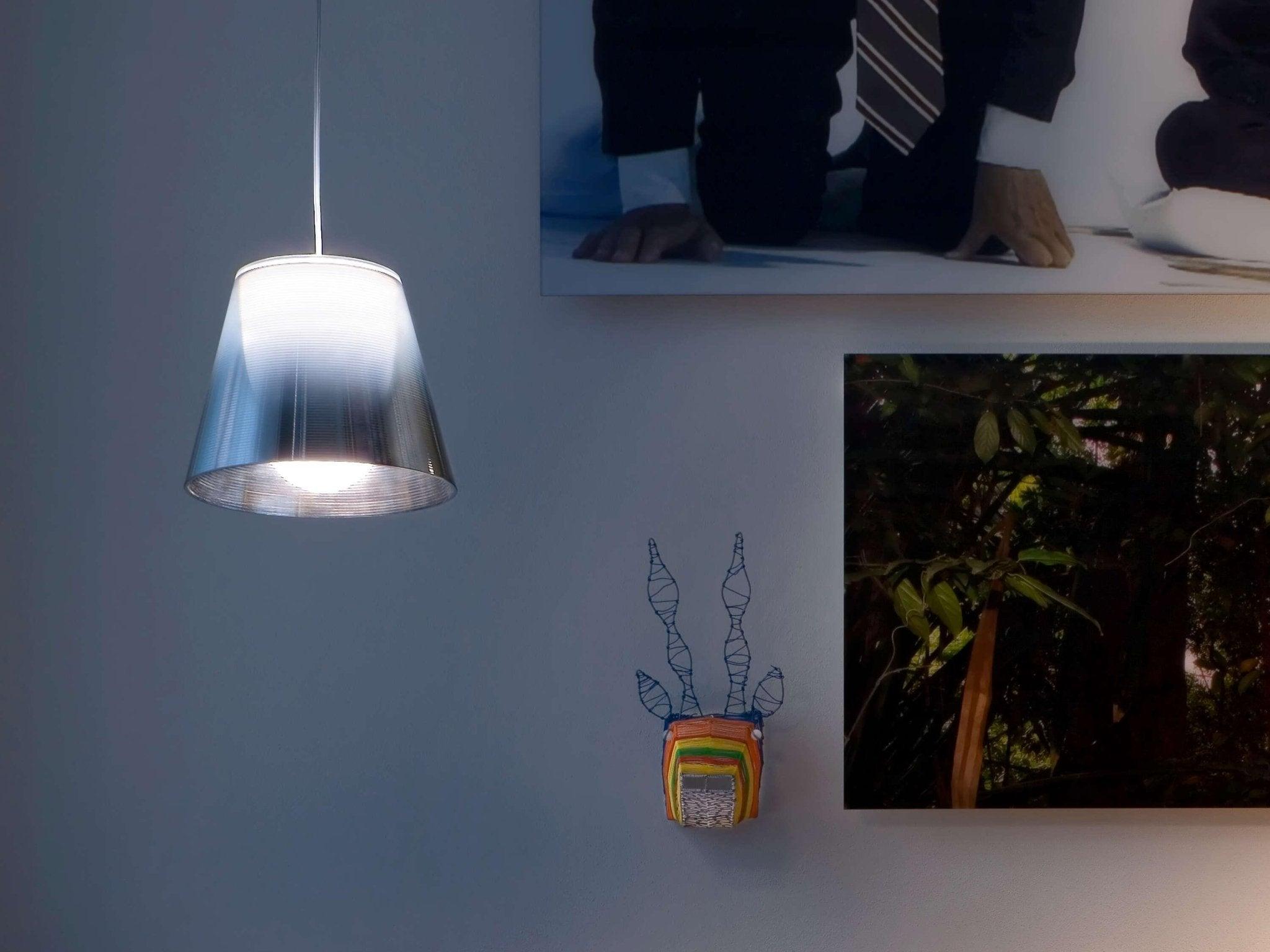 Lampa wisząca KTRIBE srebrny Flos Eye on Design