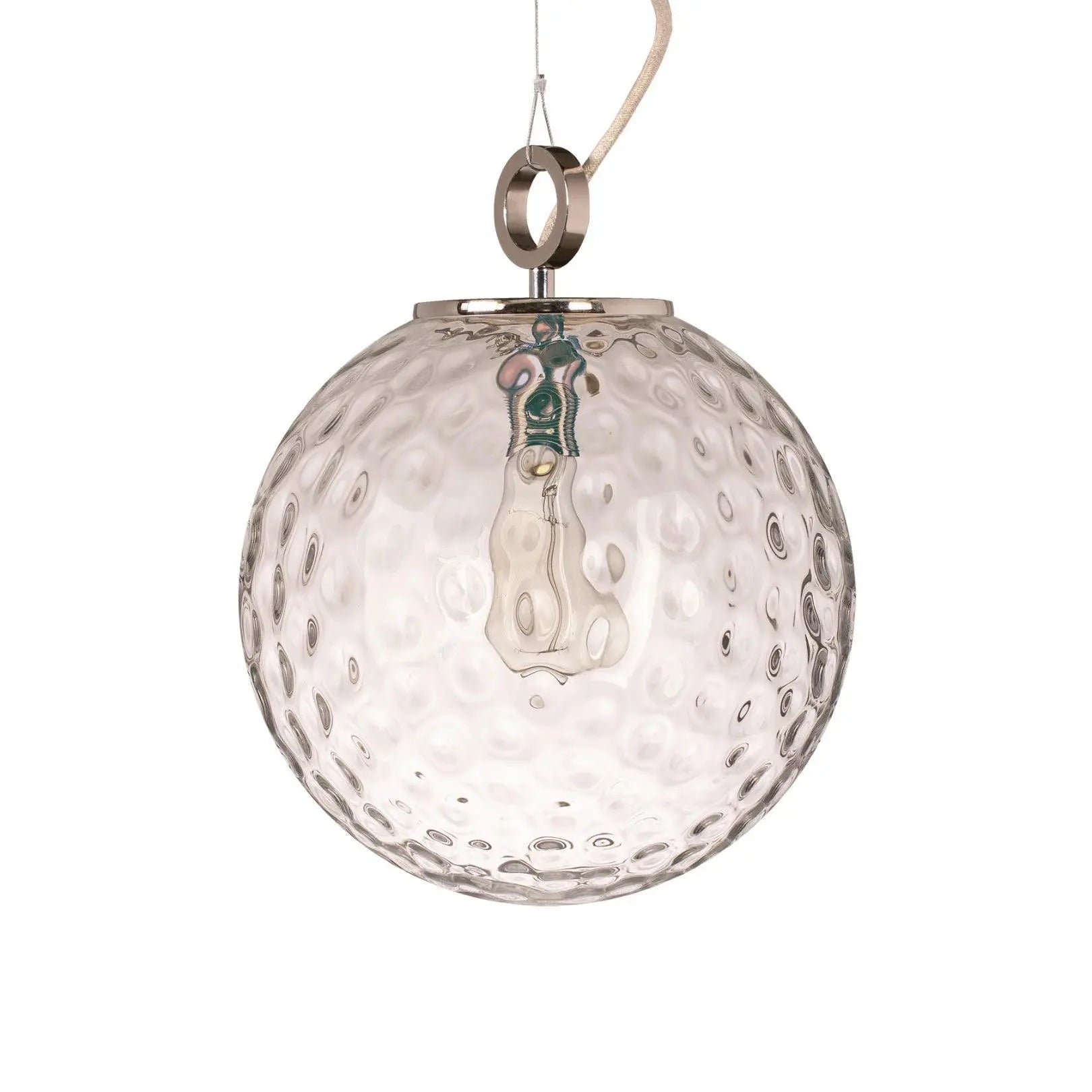 Lampa wisząca KULA REFLEKSYJNA nikiel – Embassy Interiors