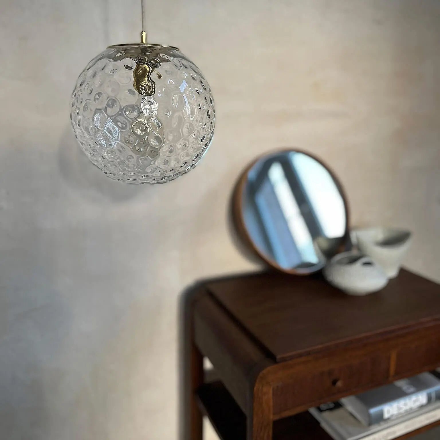 Lampa wisząca KULA REFLEKSYJNA nikiel – Embassy Interiors