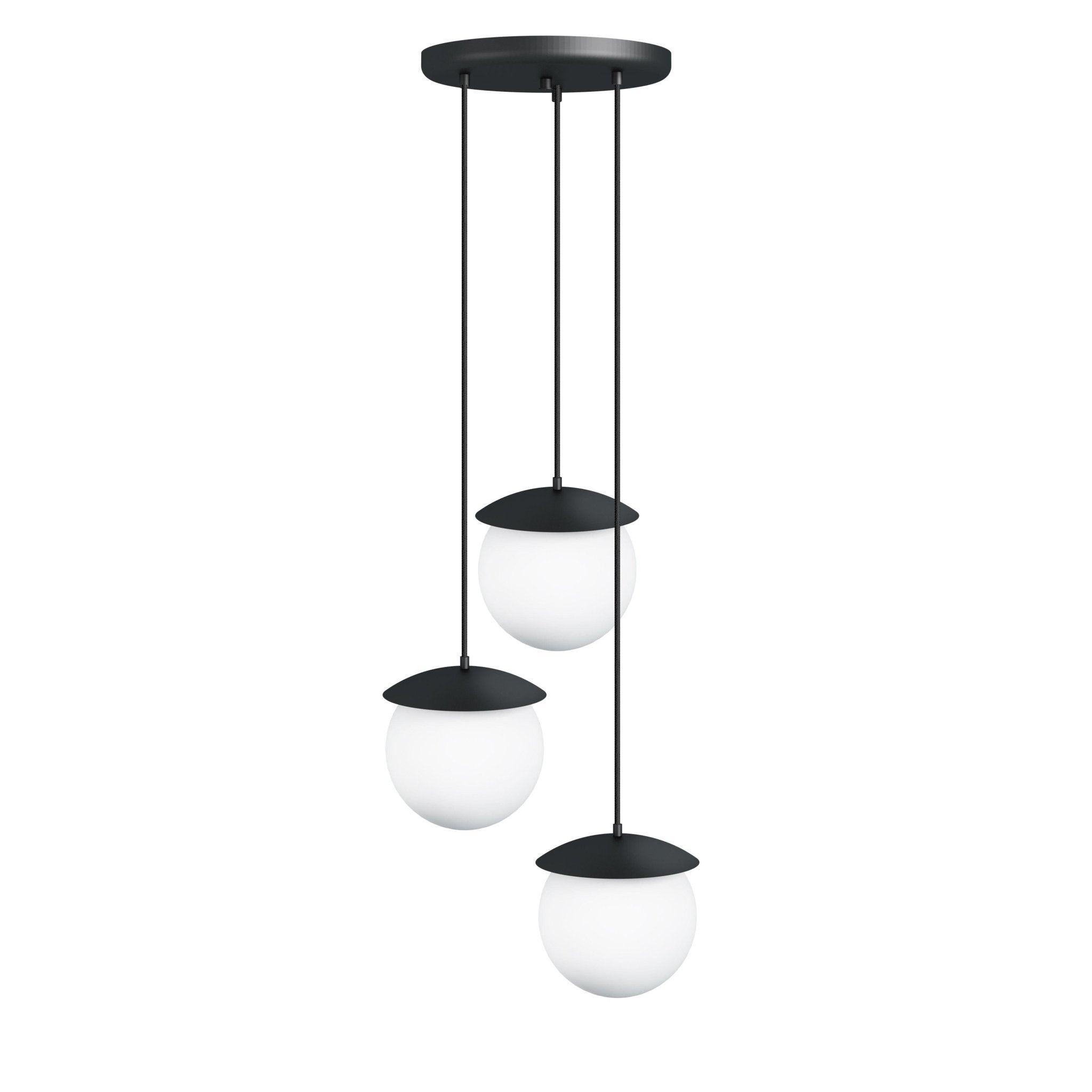 Lampa wisząca KUUL TRE czarny Ummo 3x20cm Eye on Design