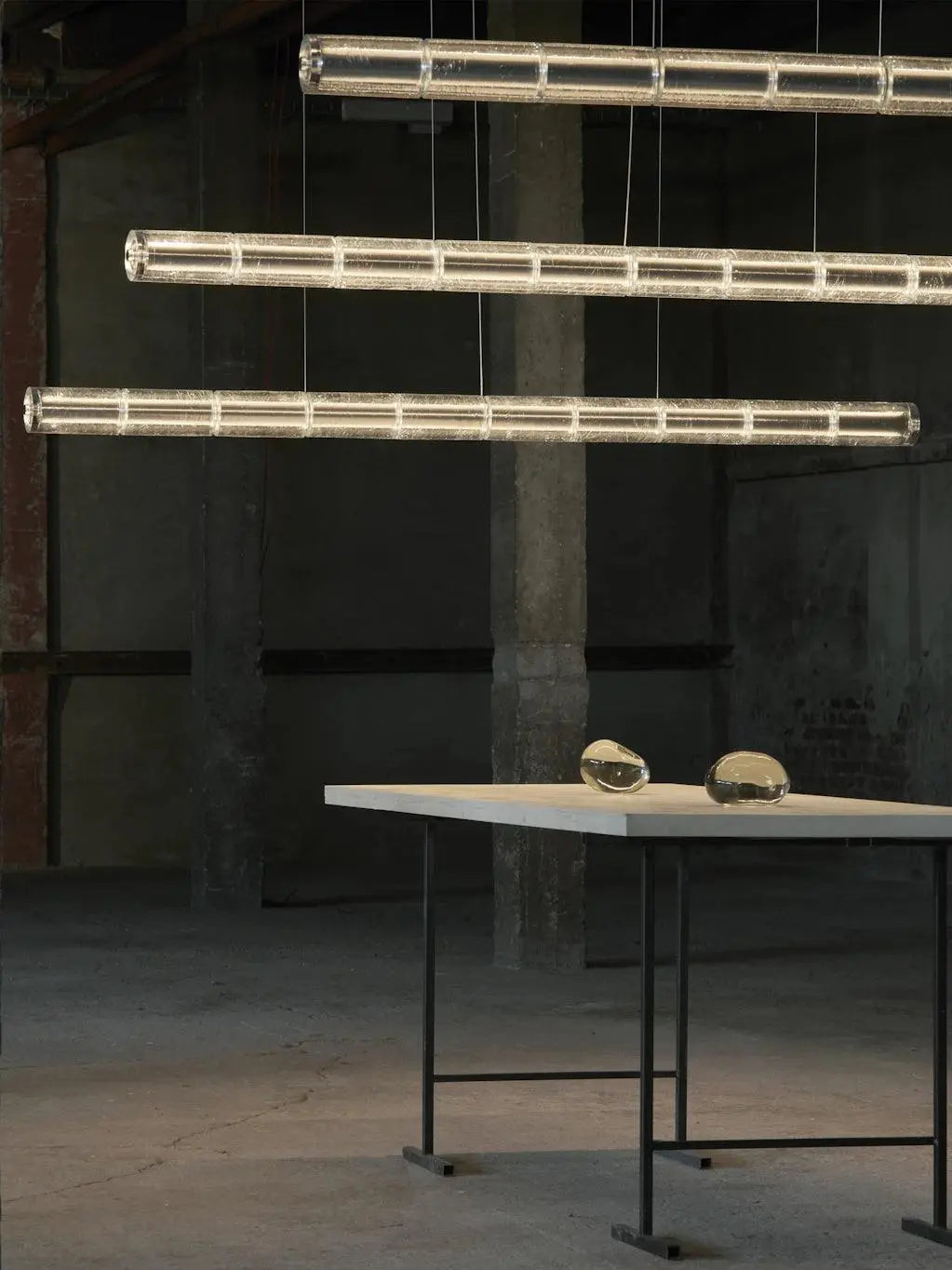 Lampa wisząca LUCE ORIZZONTALE szkło – Flos