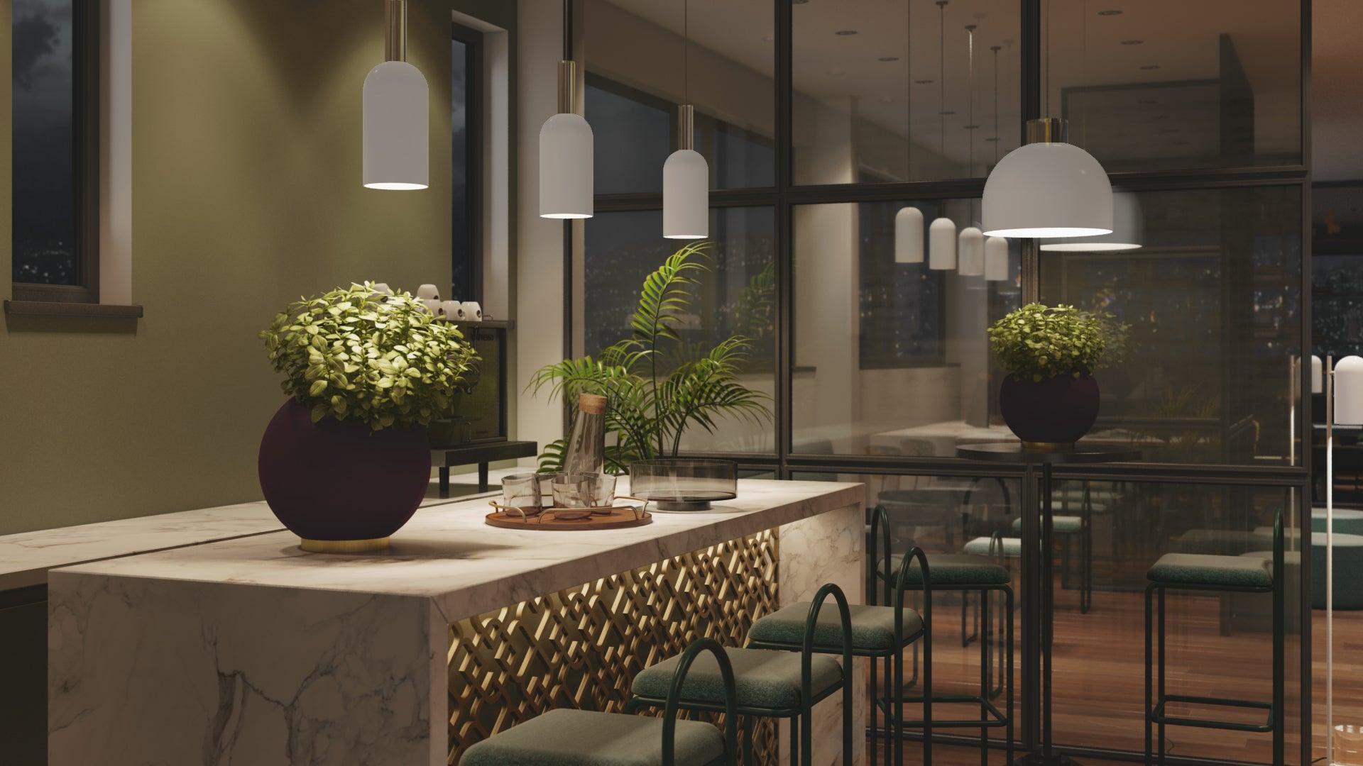 Lampa wisząca LUCEO biały AYTM Eye on Design