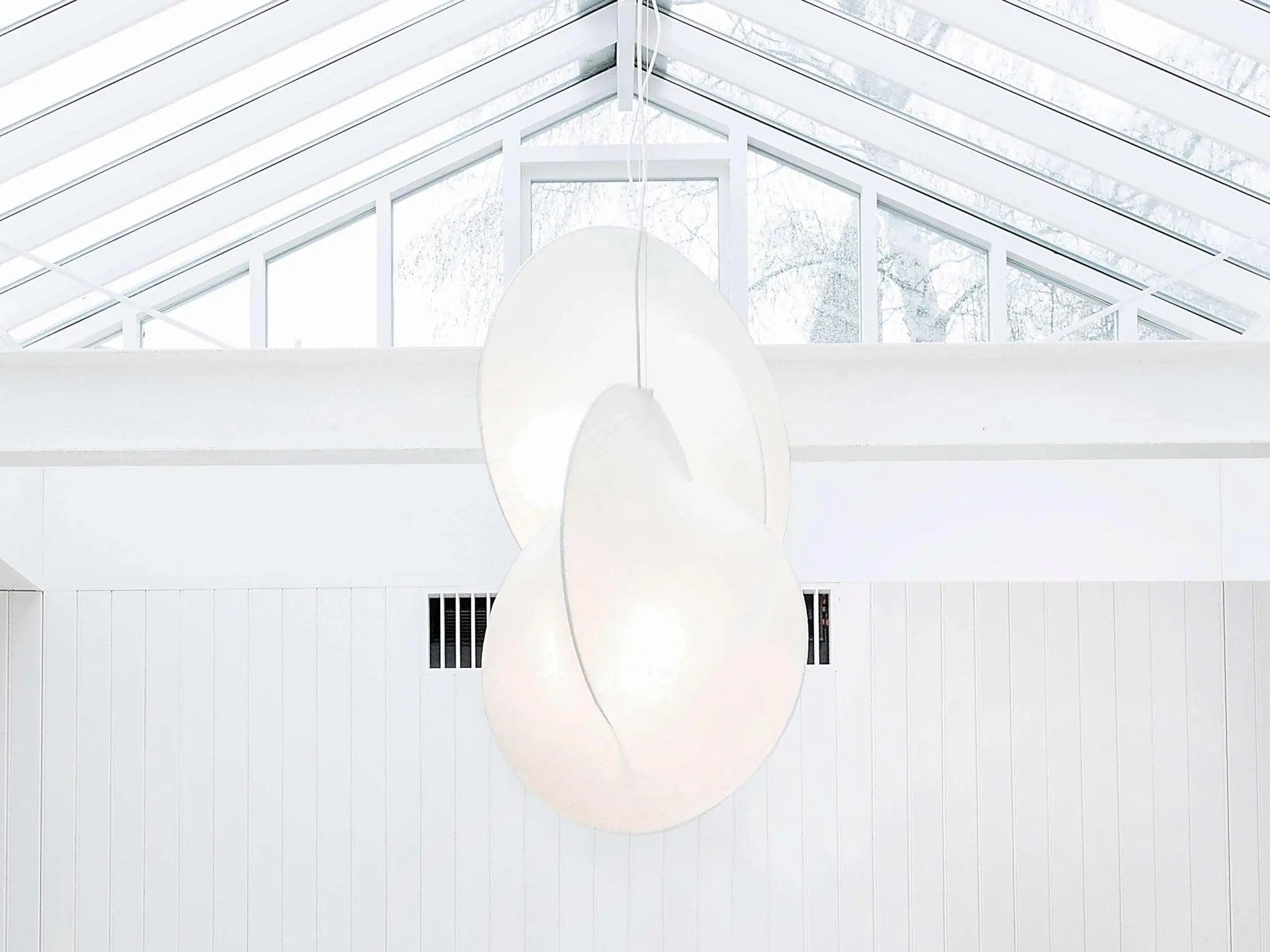 Lampa wisząca OVERLAP biały – Flos