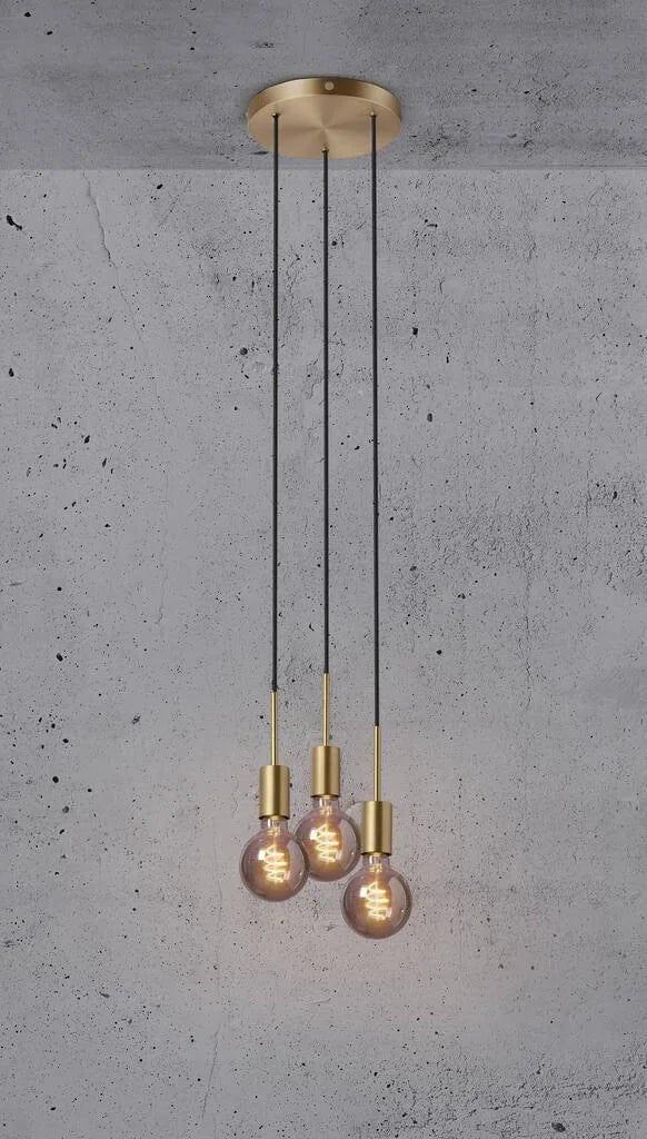Lampa wisząca PACO TRIO złoty Nordlux Eye on Design