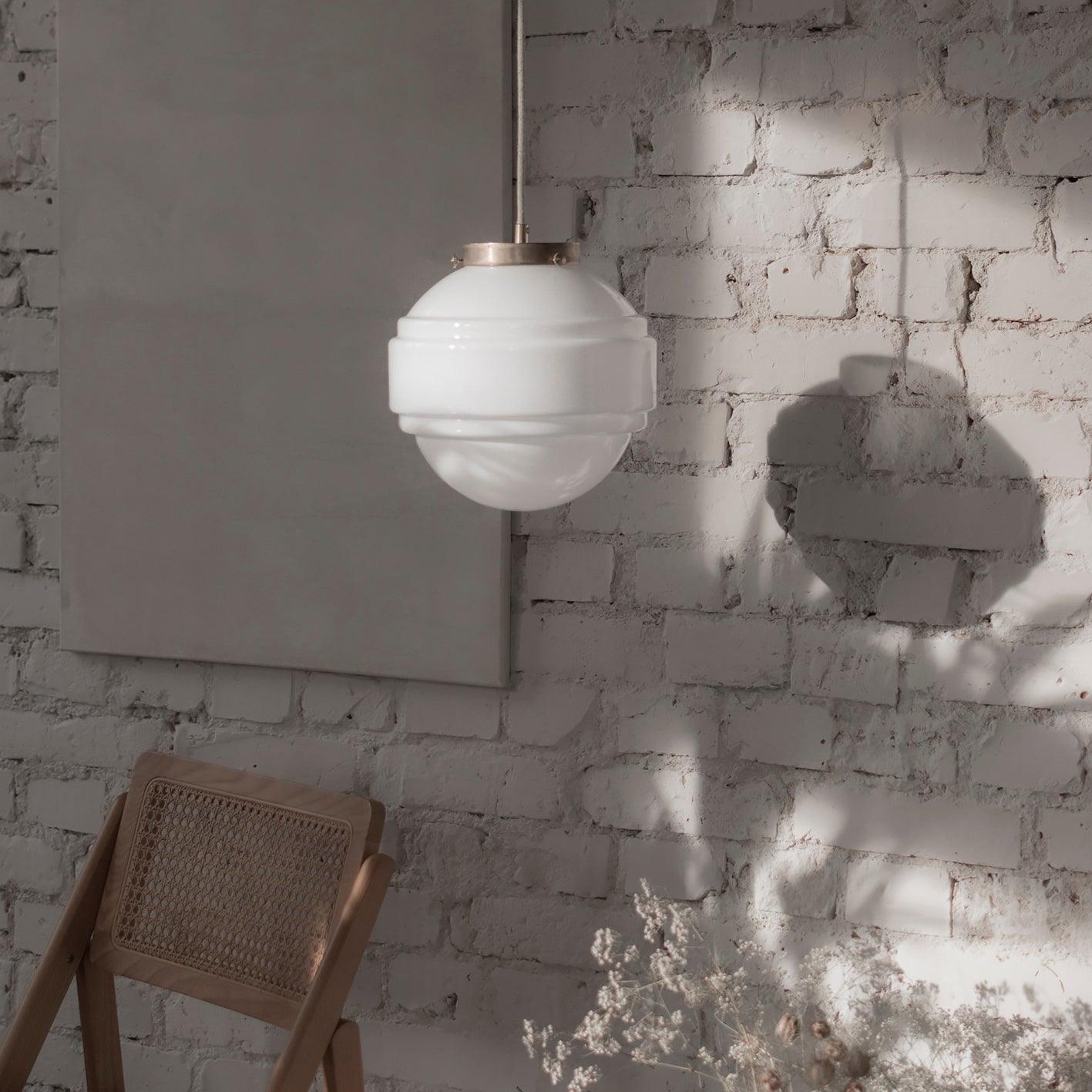 Lampa wisząca SATURN nikiel Embassy Interiors Eye on Design
