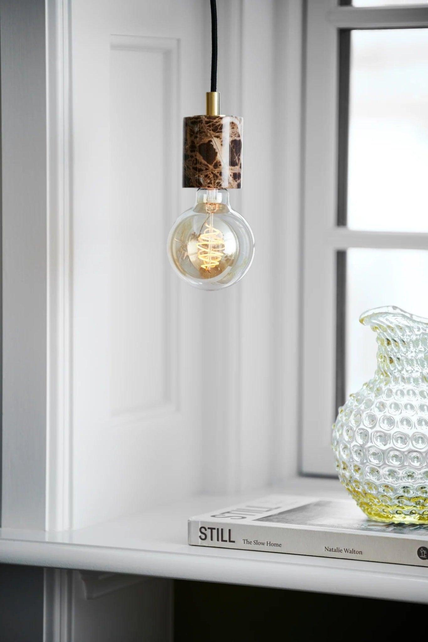 Lampa wisząca SIV brązowy marmur Nordlux Eye on Design