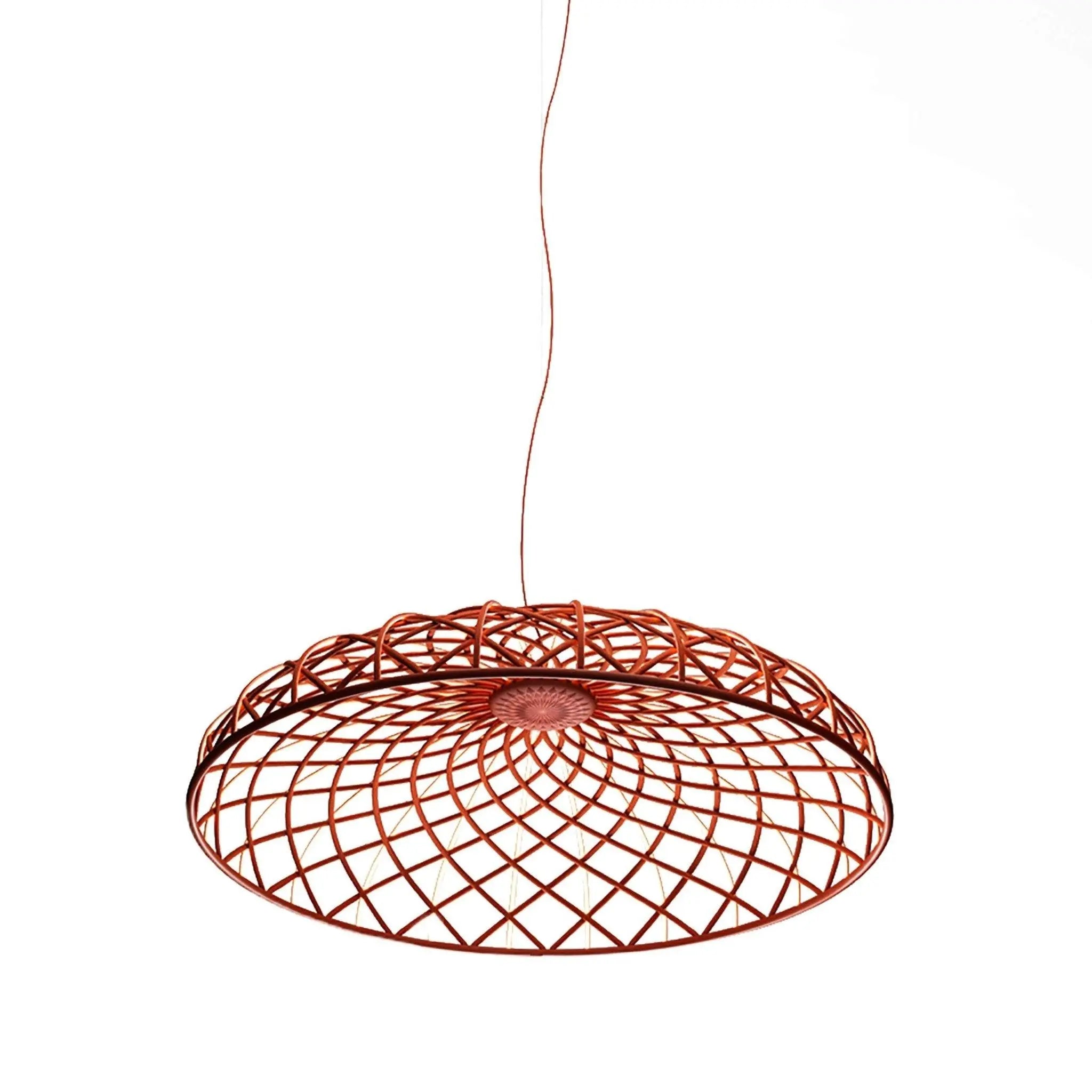 Lampa wisząca SKYNEST ceglasta czerwień – Flos