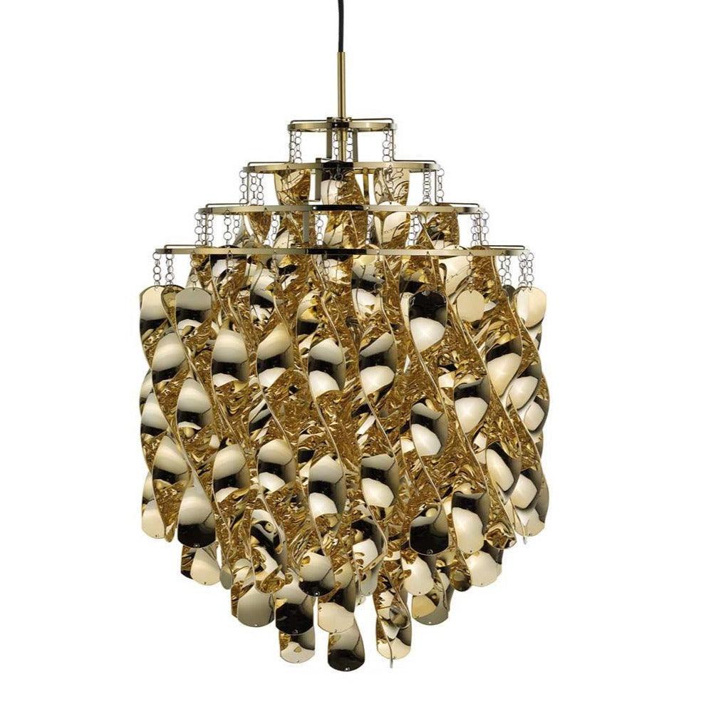 Lampa wisząca SPIRAL SP01 złoty Verpan Eye on Design