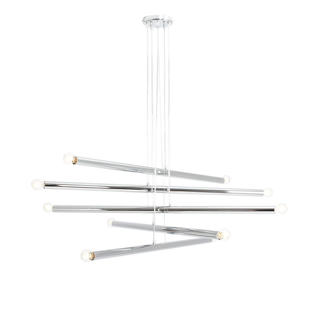 Lampa wisząca TUBO chromowany Artera 10 Eye on Design