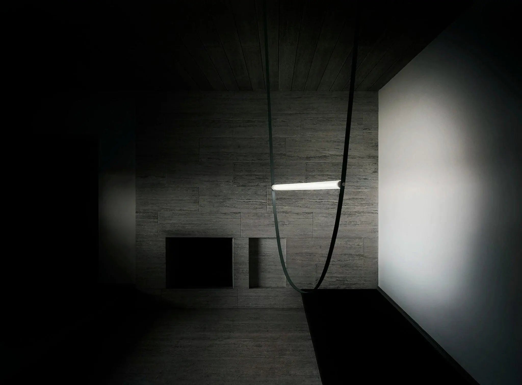 Lampa wisząca WIRELINE zielony – Flos